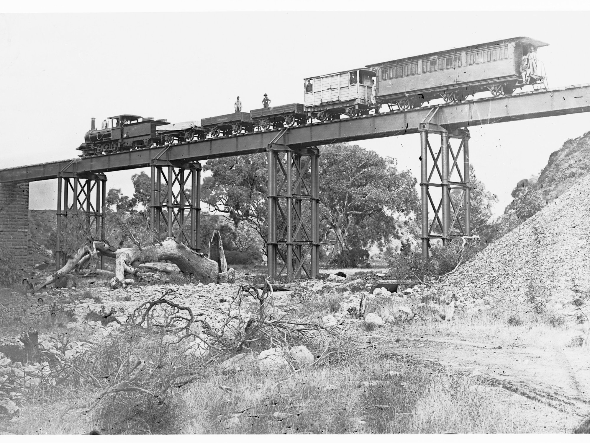 Woolshed Flat bridge, Pichi Richi Railway, Flinders Ranges