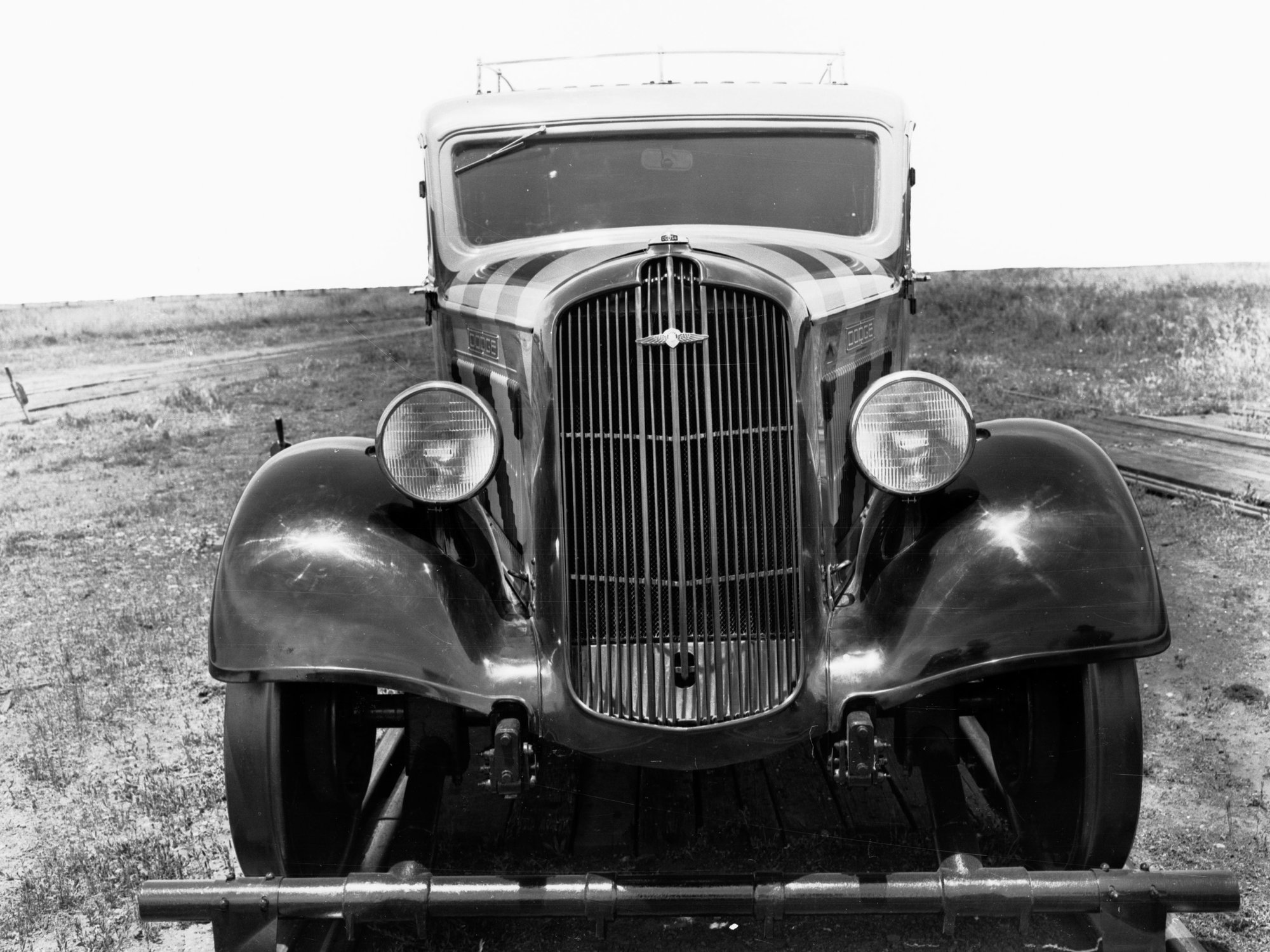 Front View of  Zebra Rail Motor