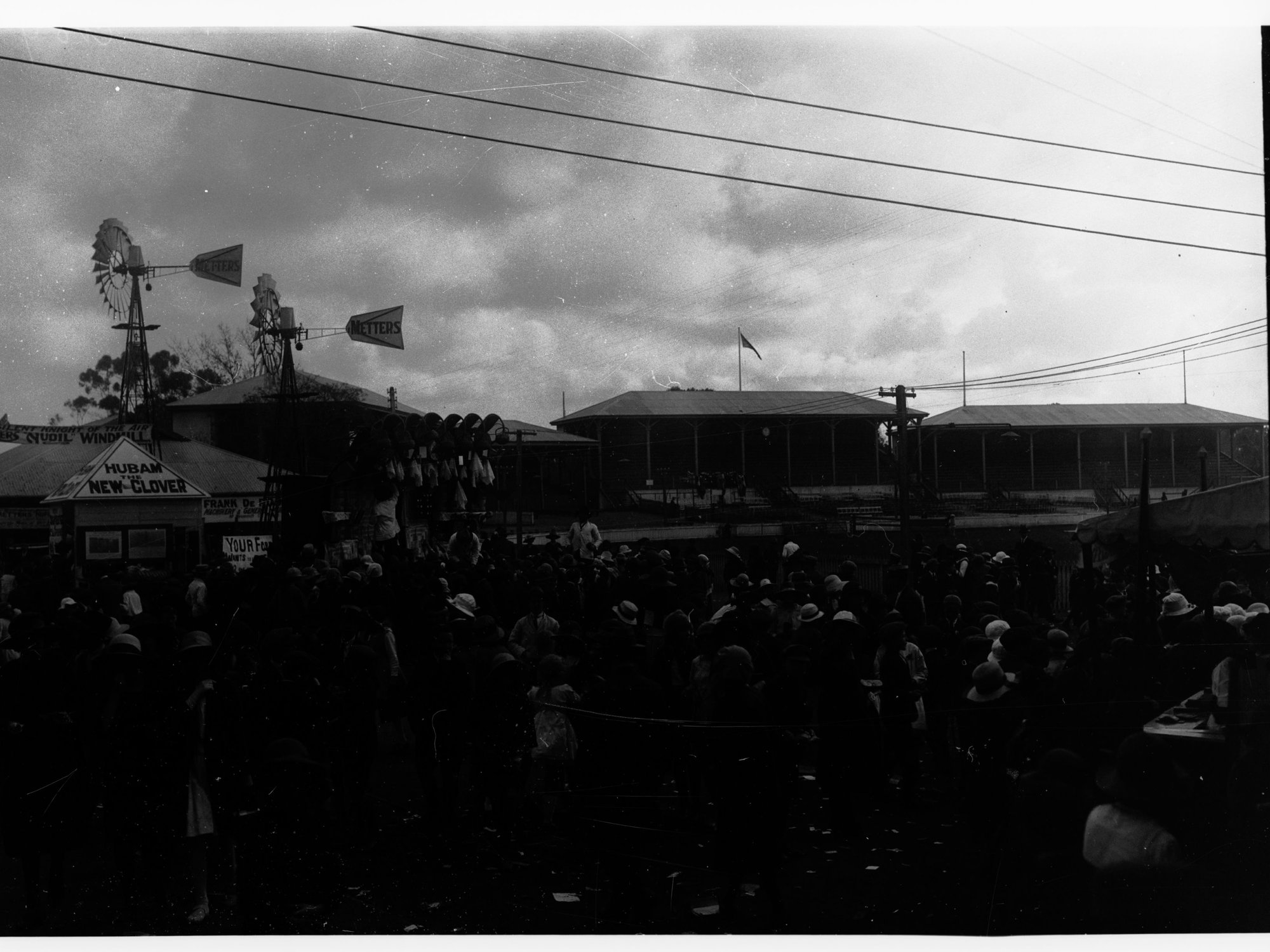 Crowds at the Royal Adelaide Show - shows grandstands