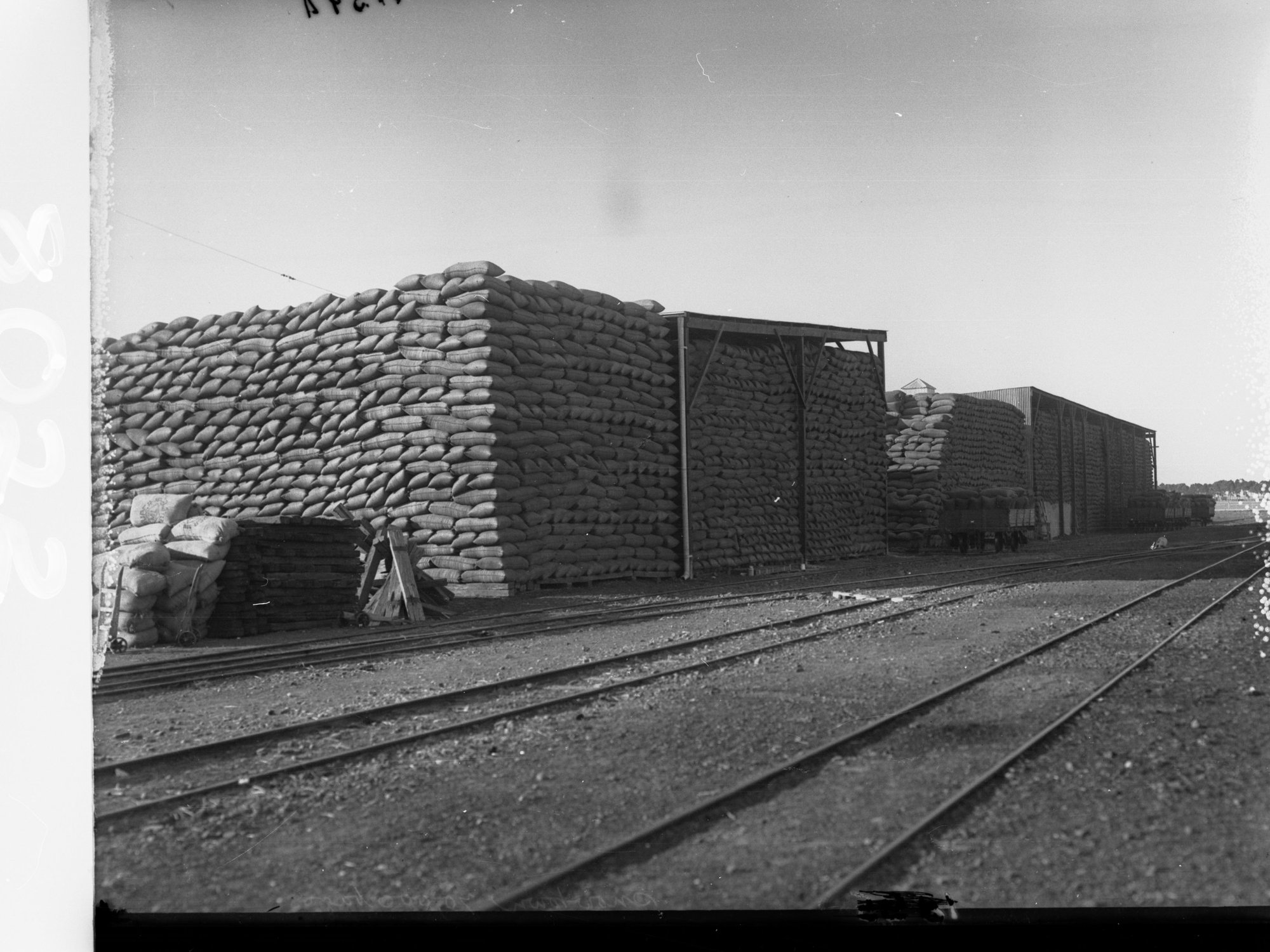 Wheat Stacks at Snowtown