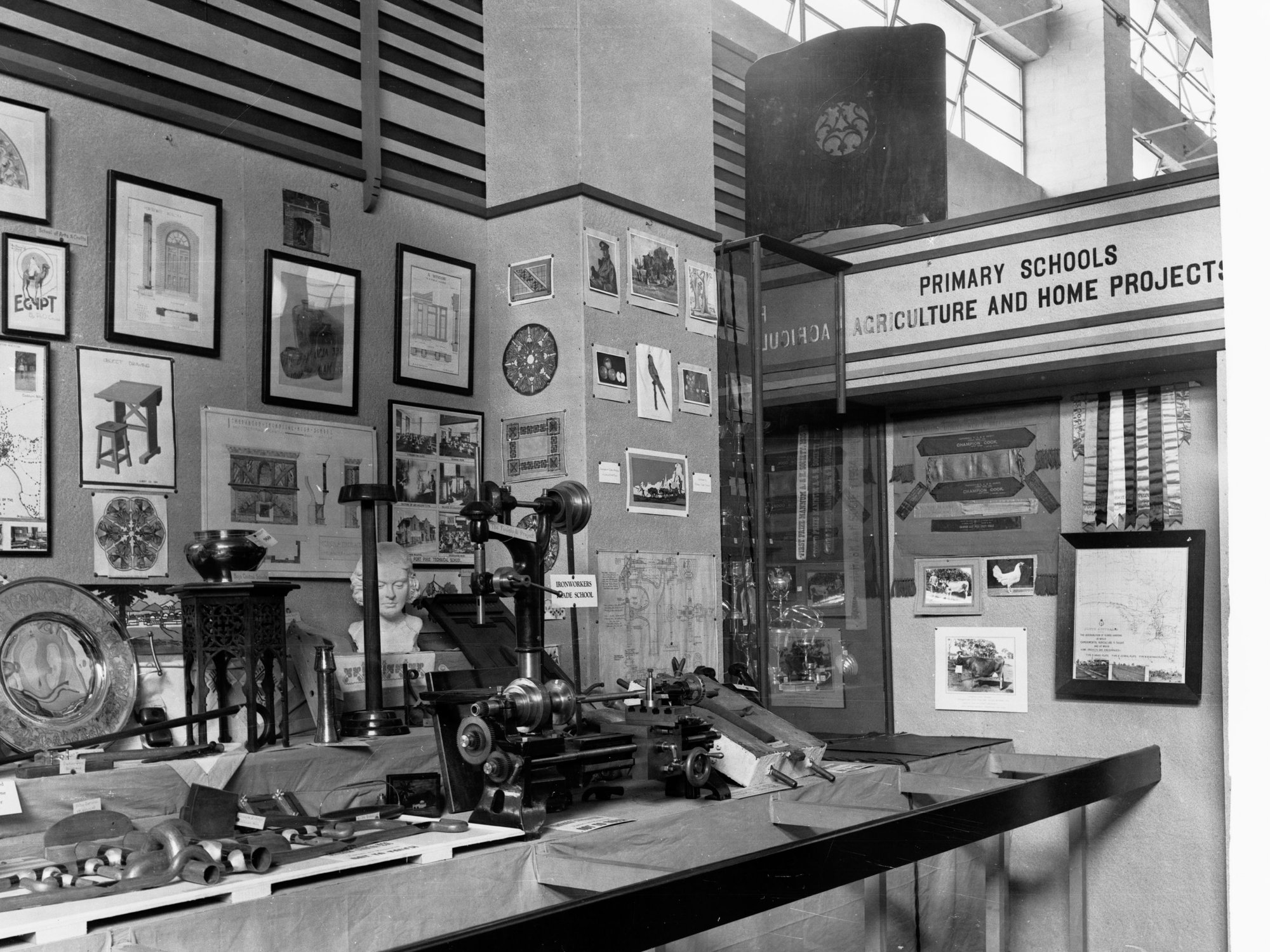 Centenary Exhibition Centennial Hall Showing Primary School Projects Wayville
