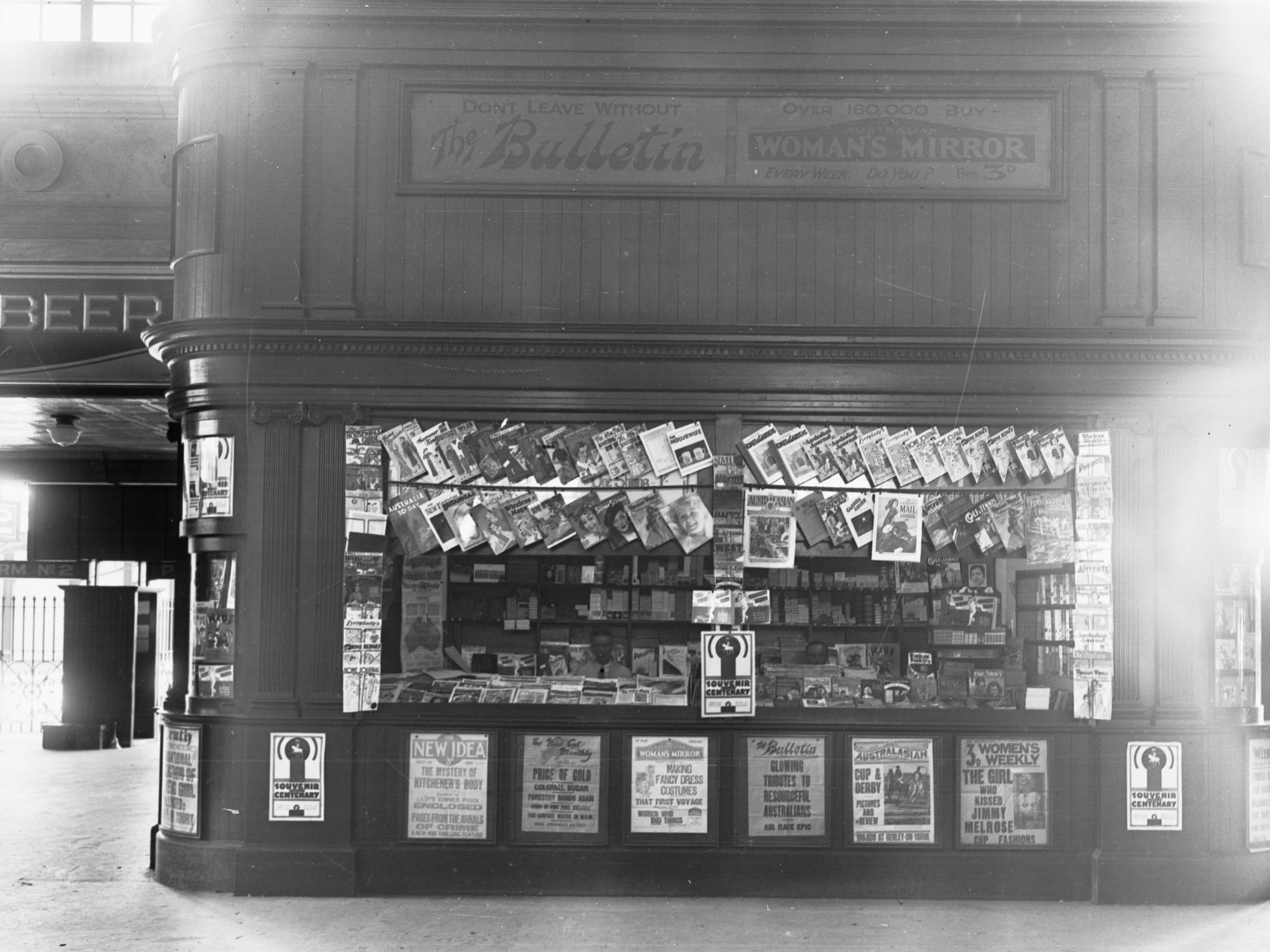 Book Stall Adelaide Railway Station