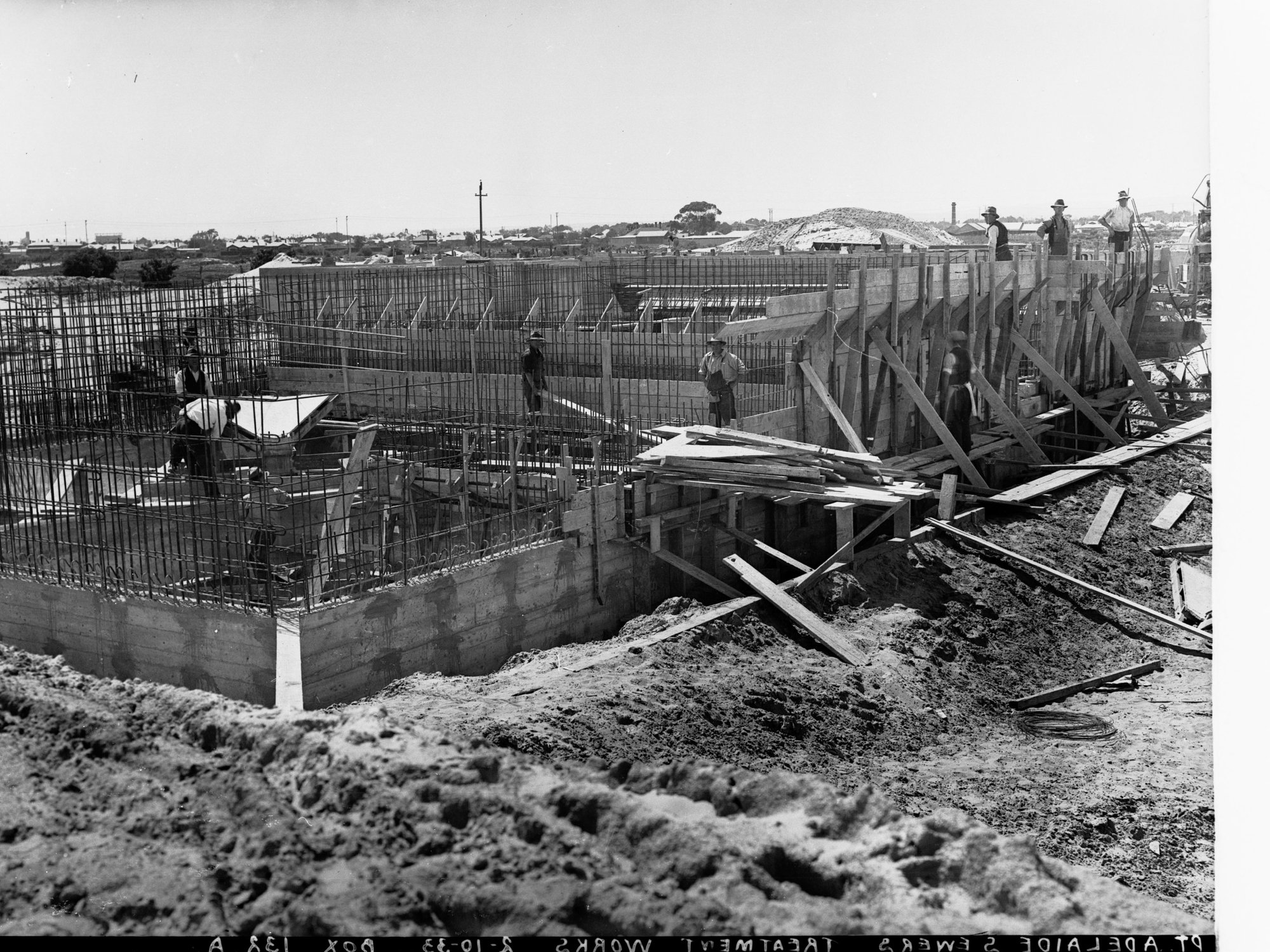 Men Working on Port Adelaide Sewers