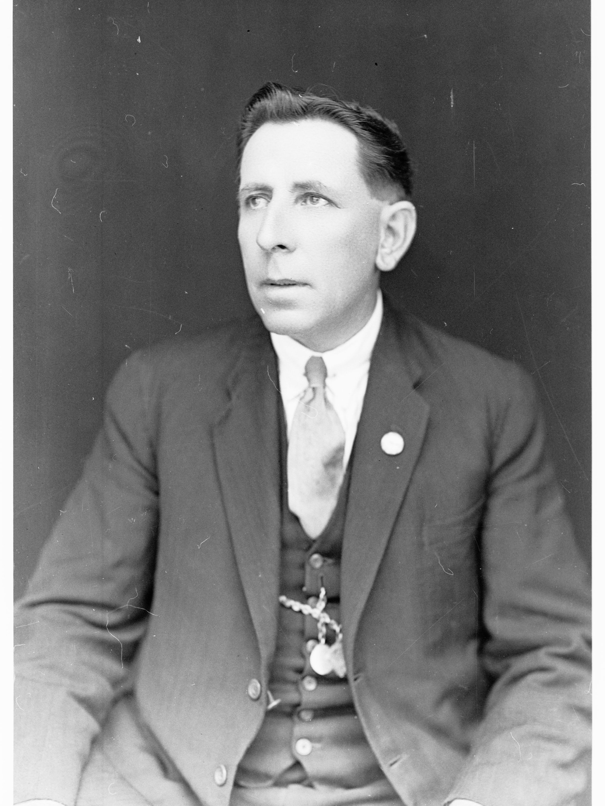Portrait of Mr J F D Jonas - Biographical Register, page 125