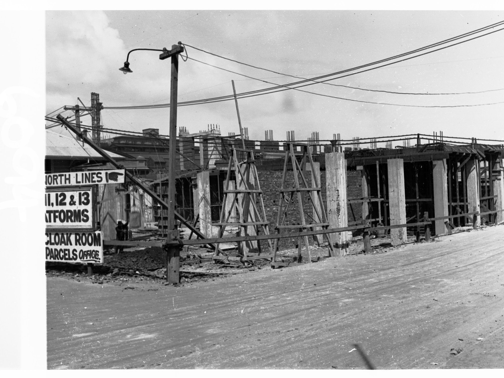 Adelaide Railway Station Under Construction