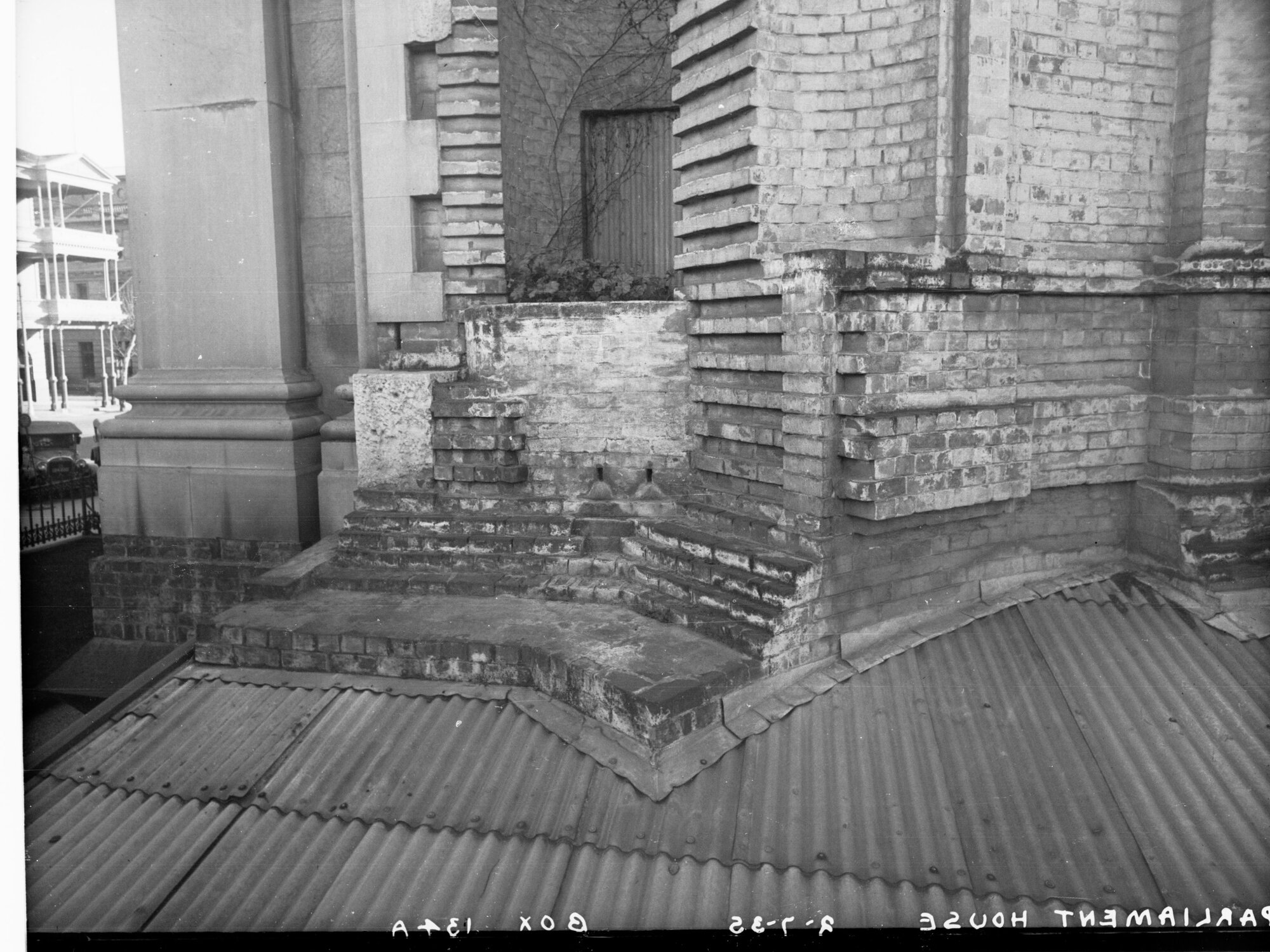 Close up of Parliament House exterior