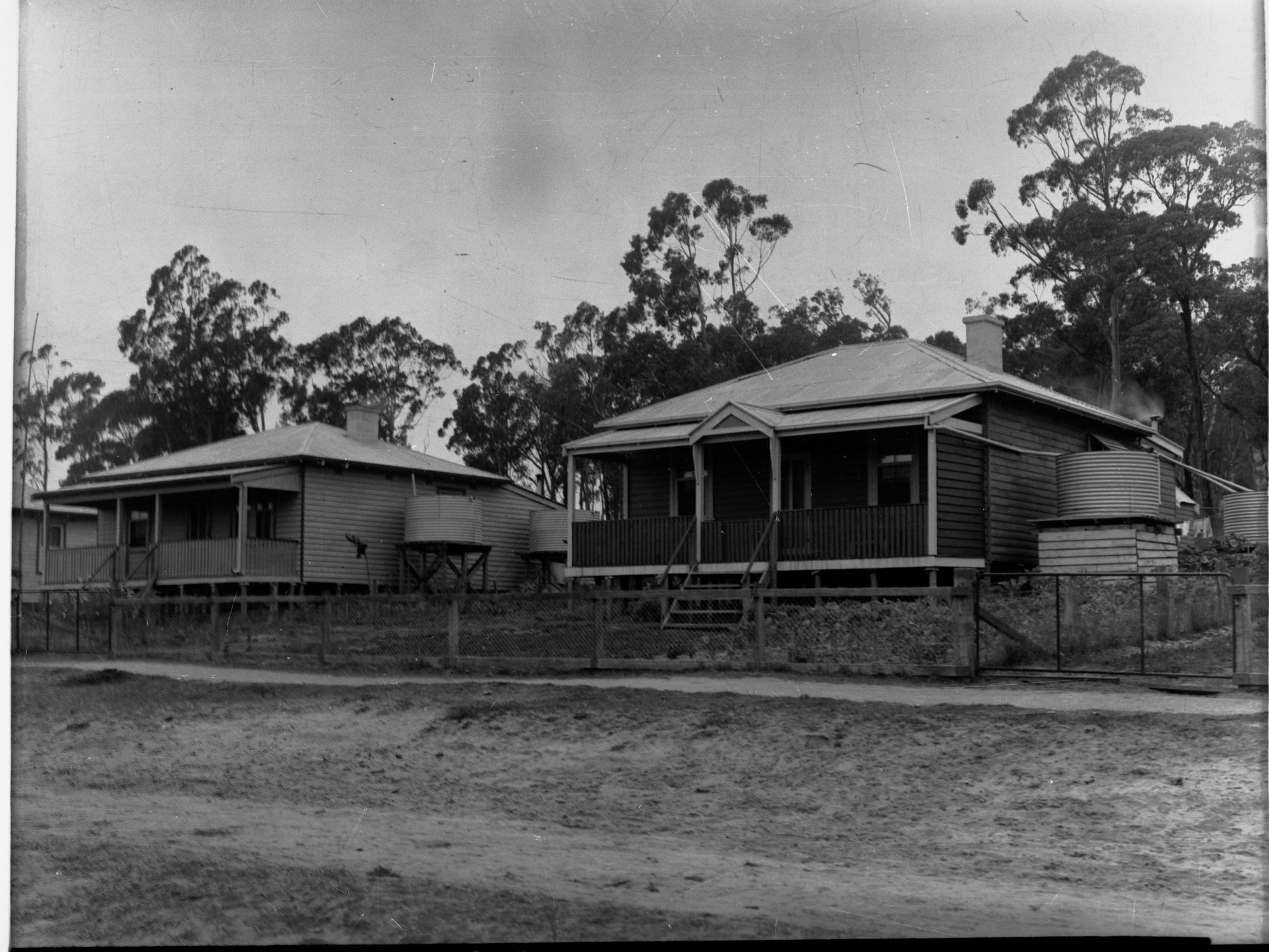 Mount Gambier Woods and Forests showing two weatherboard houses