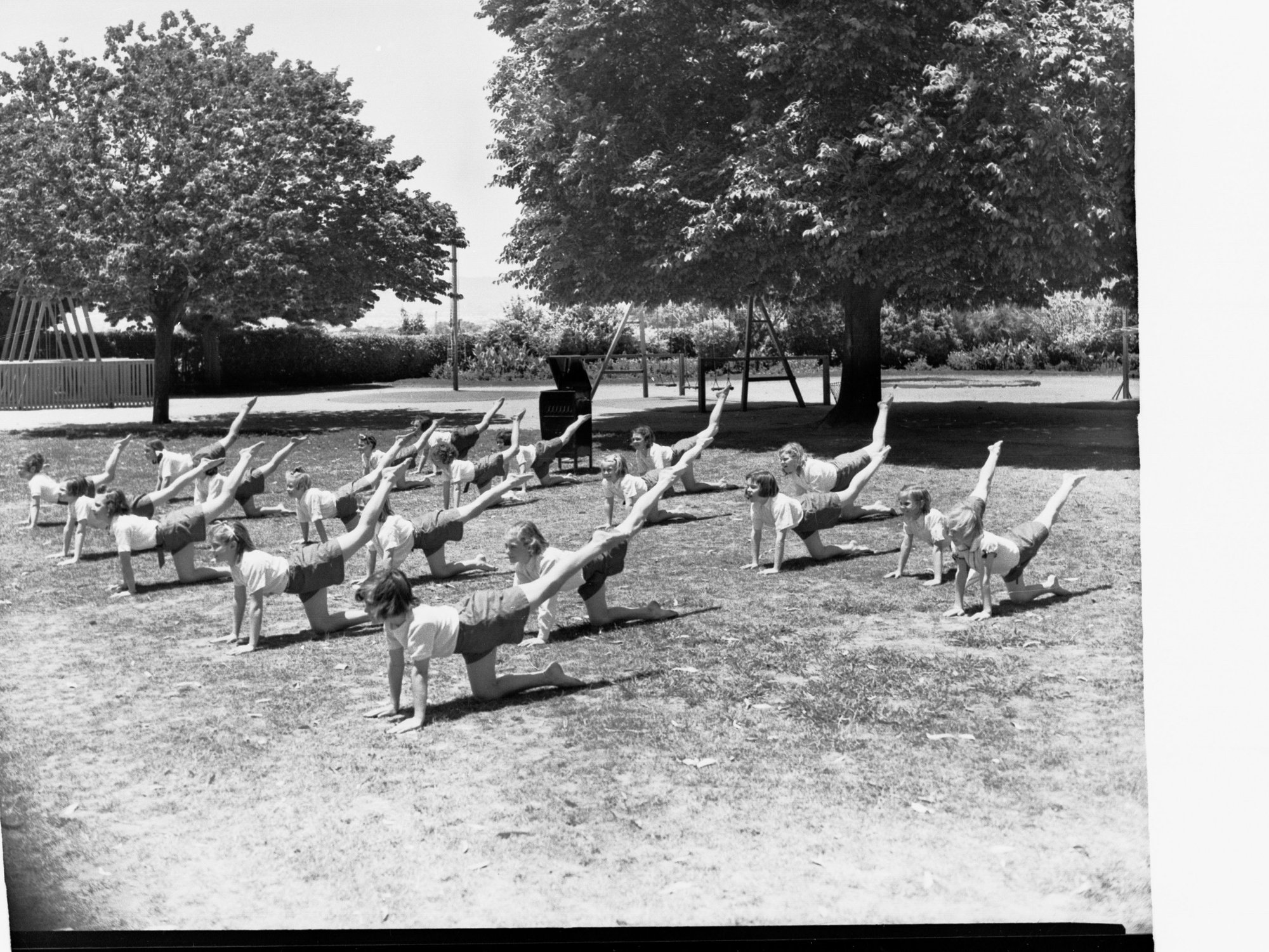 North Adelaide School Calisthenics, c1945