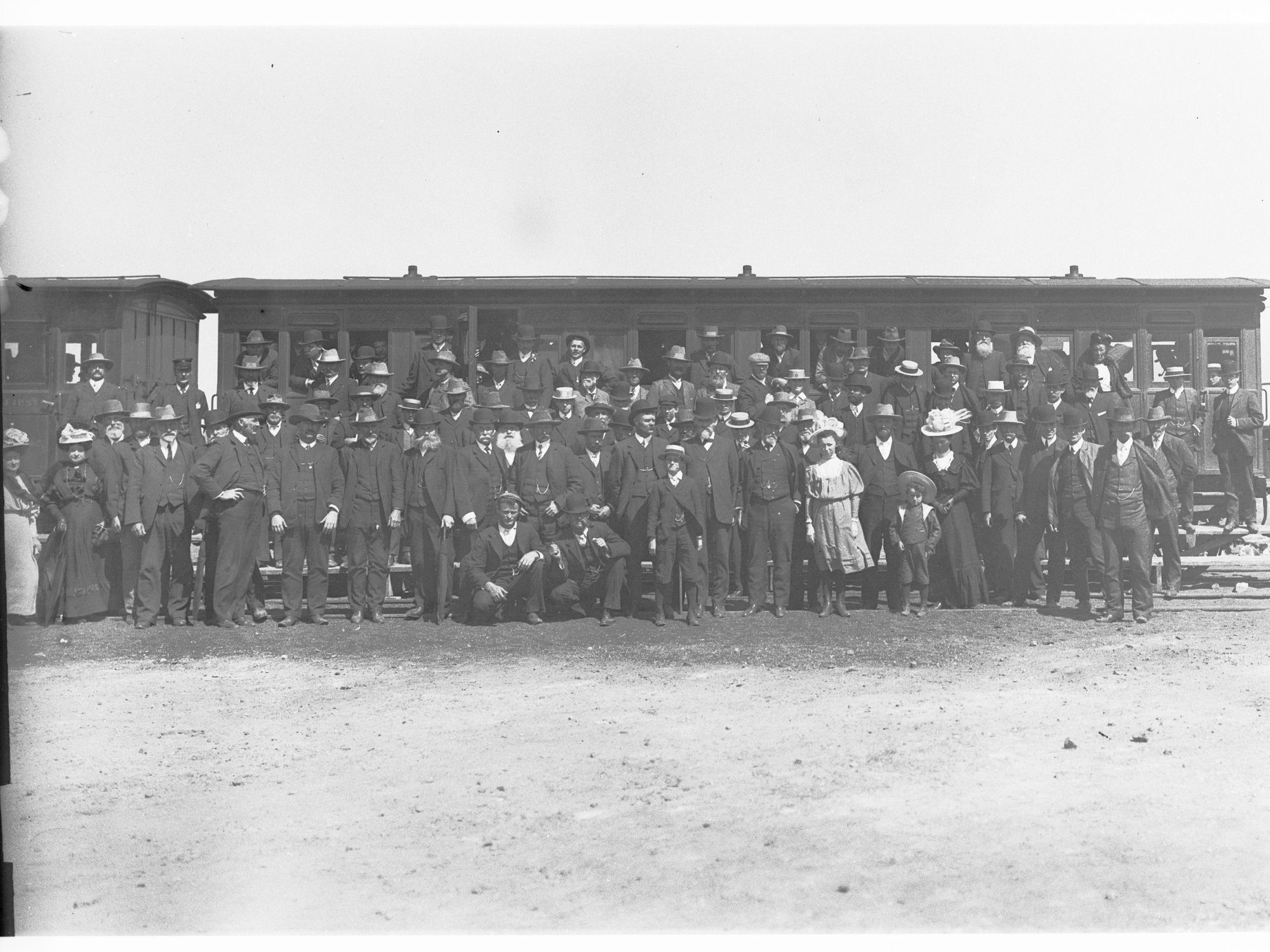 Opening of Pinnaroo railway line