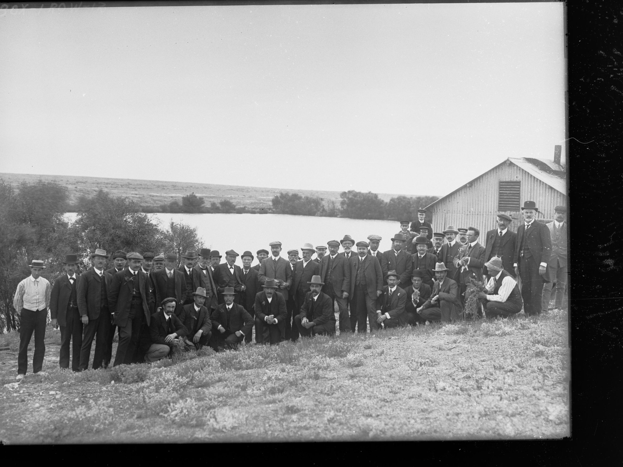 Parliamentary party church service at Leigh Creek, South Australia