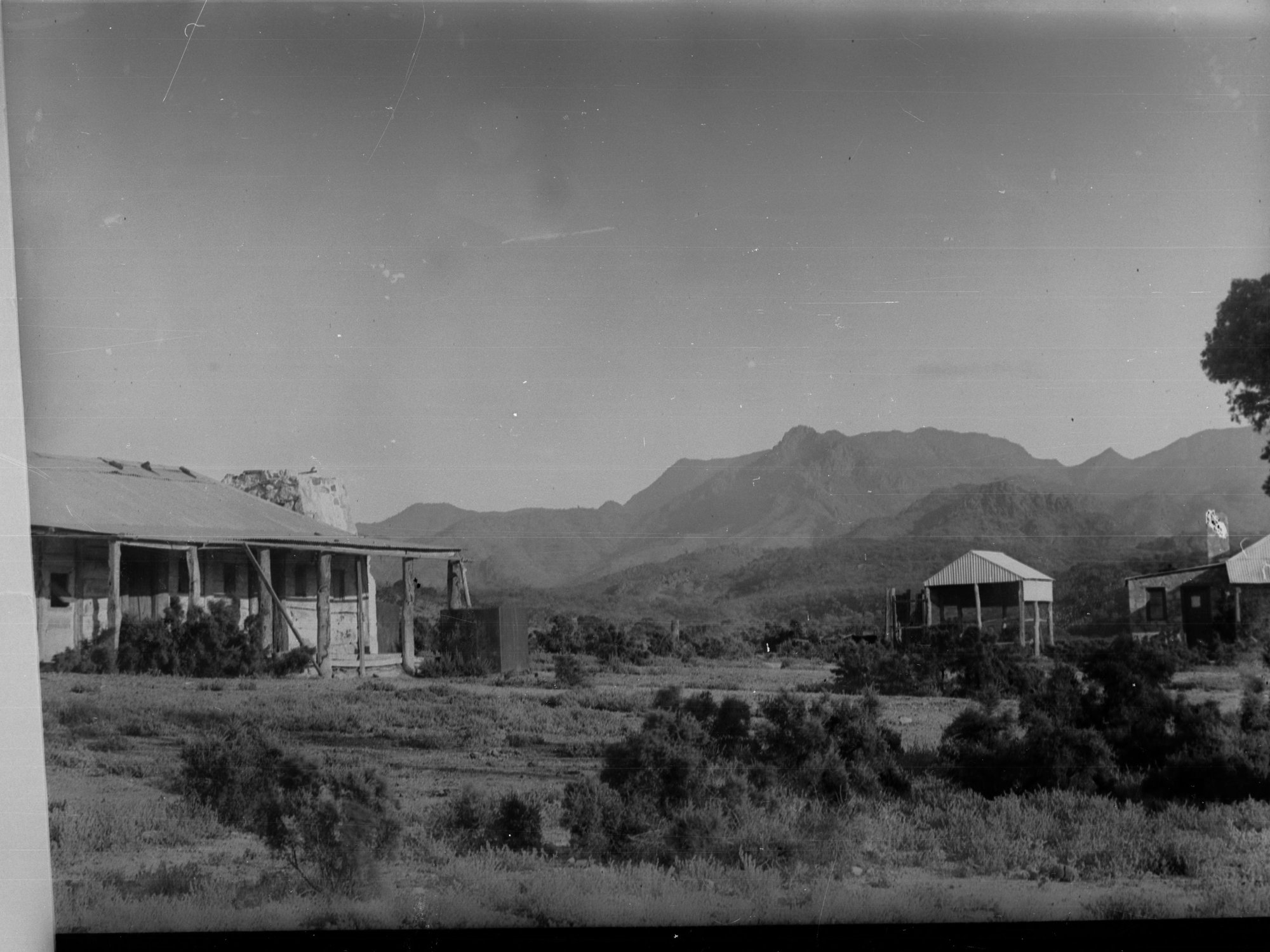 Paralana Heights showing sheep station