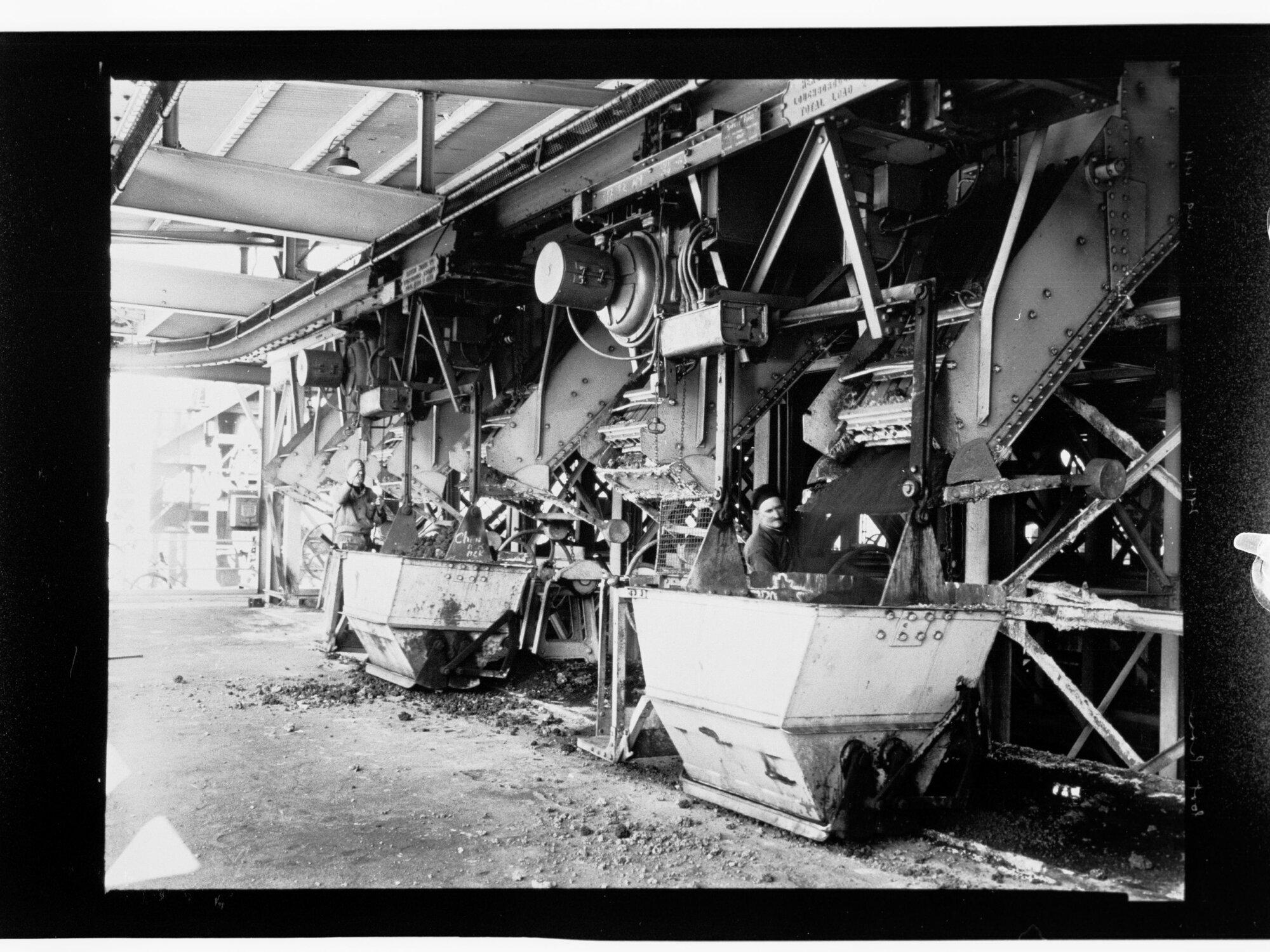 Port Pirie - men using industrial machinery