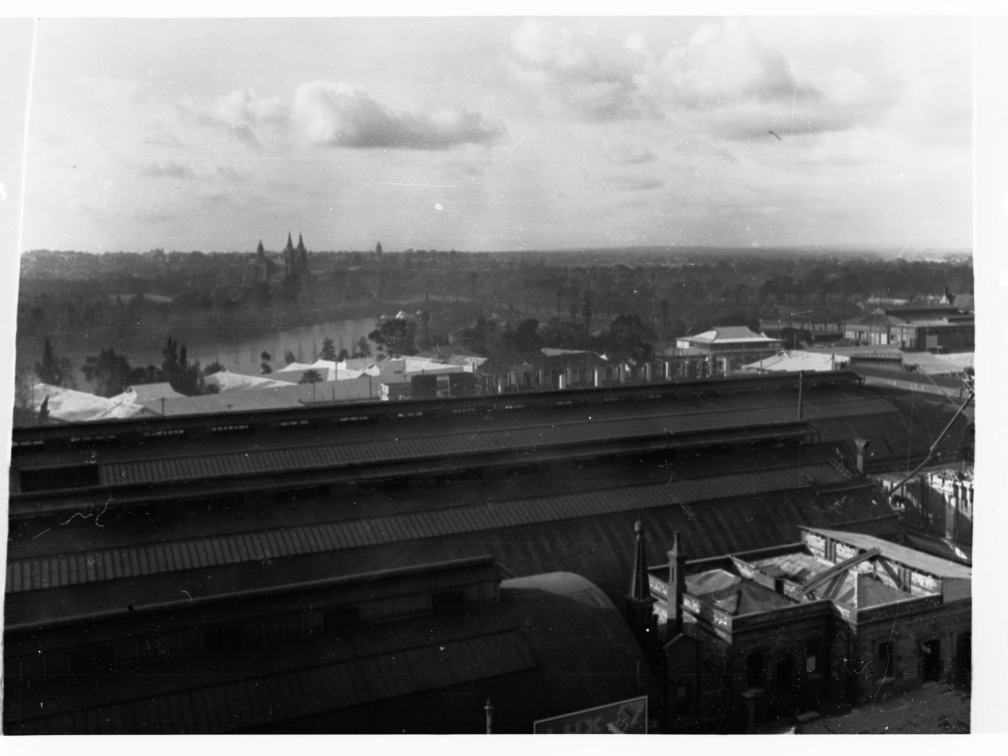 Adelaide Railway Station Under Construction