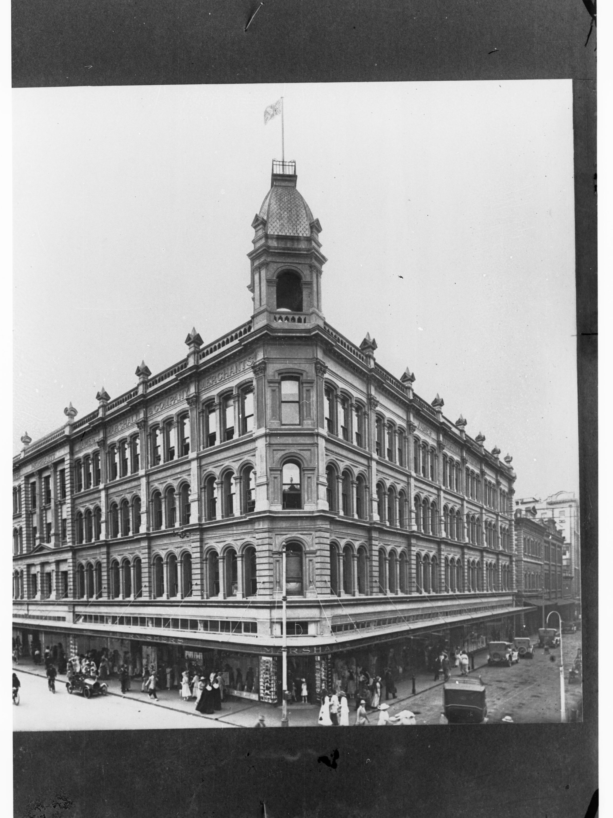 James Marshall's Furniture Company, corner of Rundle Street and Stephens Place