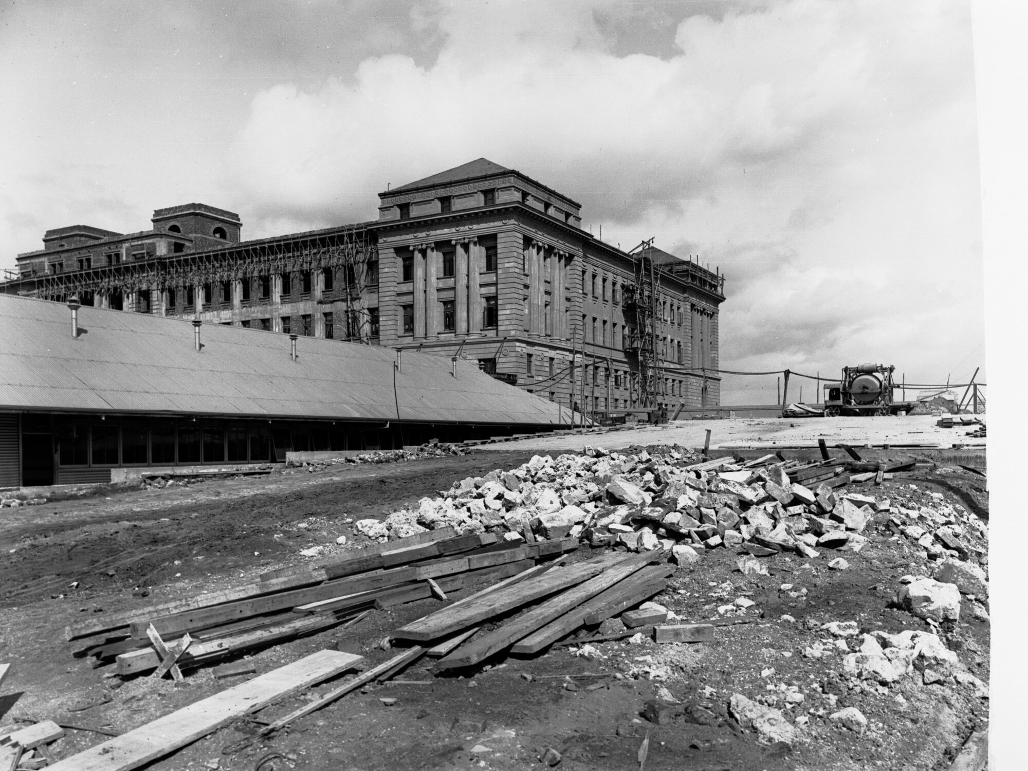 Adelaide Railway Station Under Construction