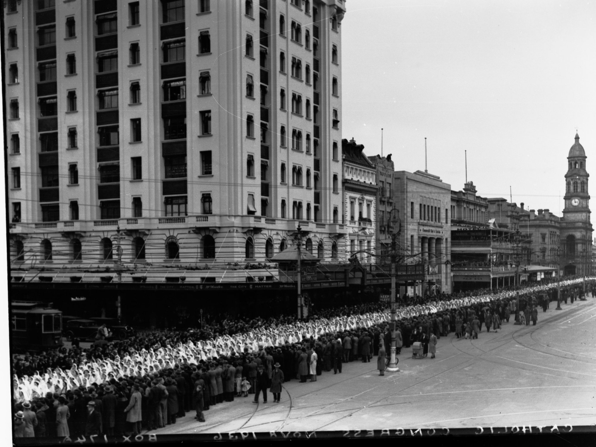 Children of Mercy Eucharistic Procession, King William Street, Catholic congress