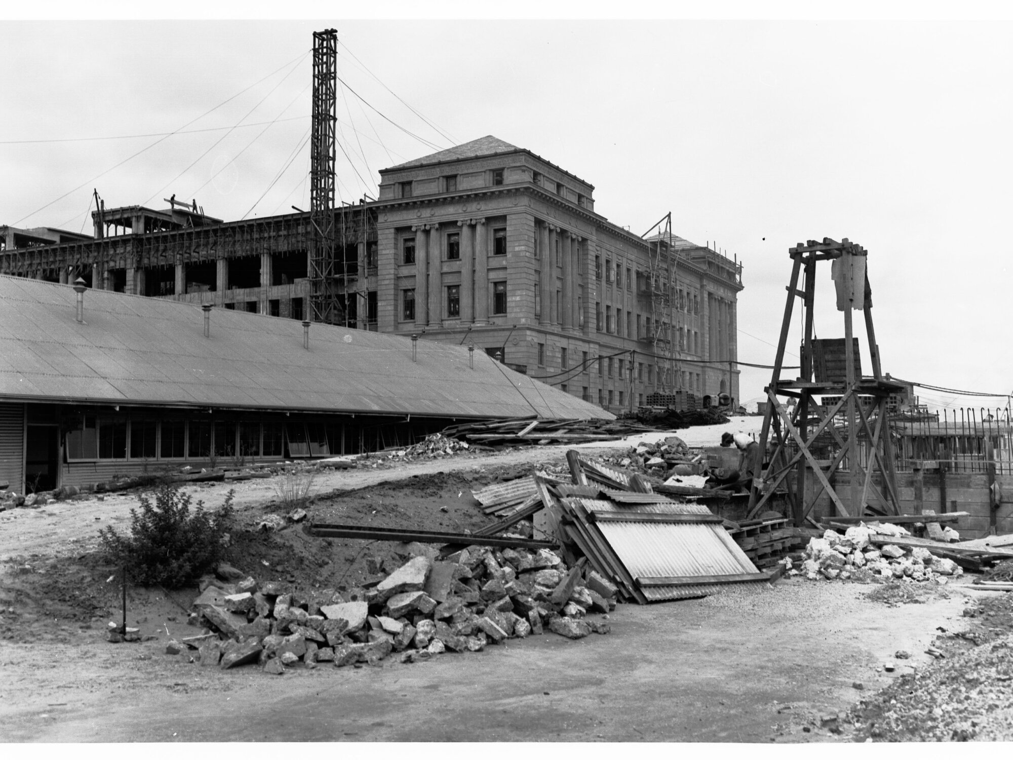 Construction Work on Adelaide Railway Station