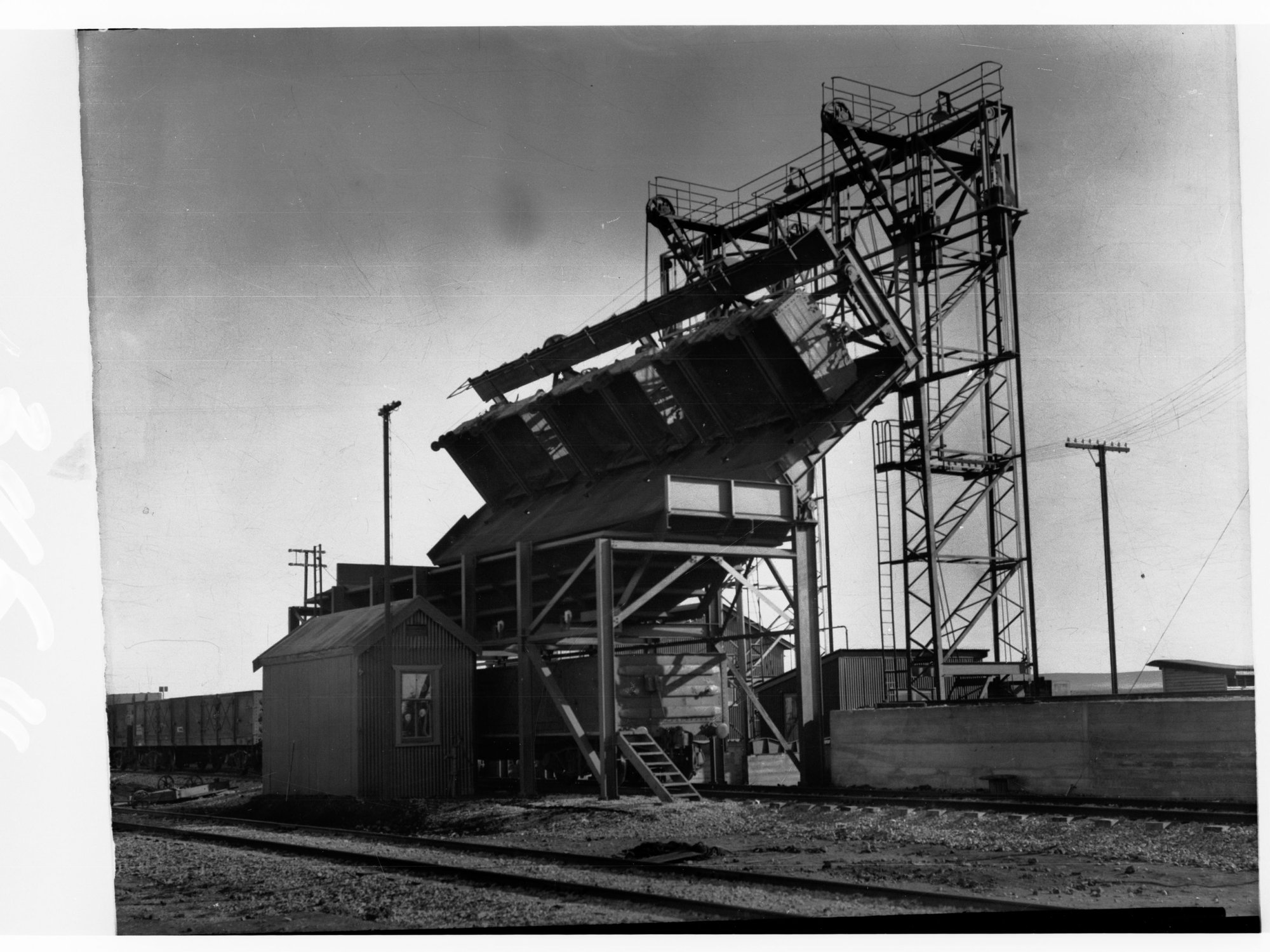 Coal handling plant at Terowie