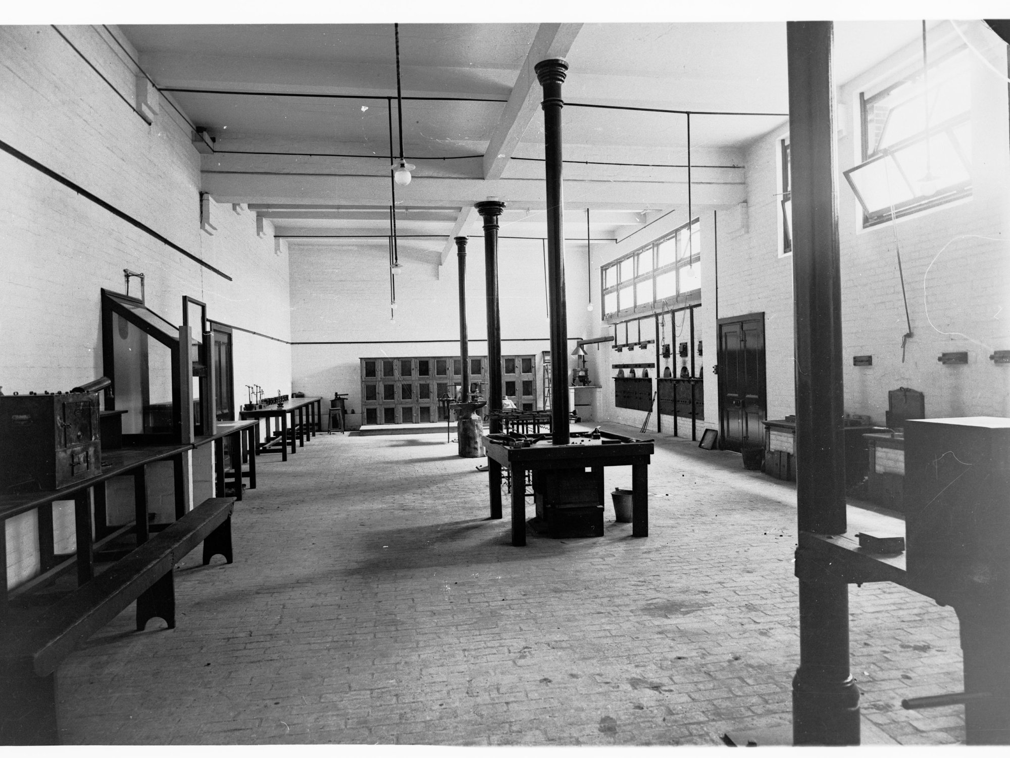 Interior of the South Australian School of Mines and Industries (now Adelaide University Building )