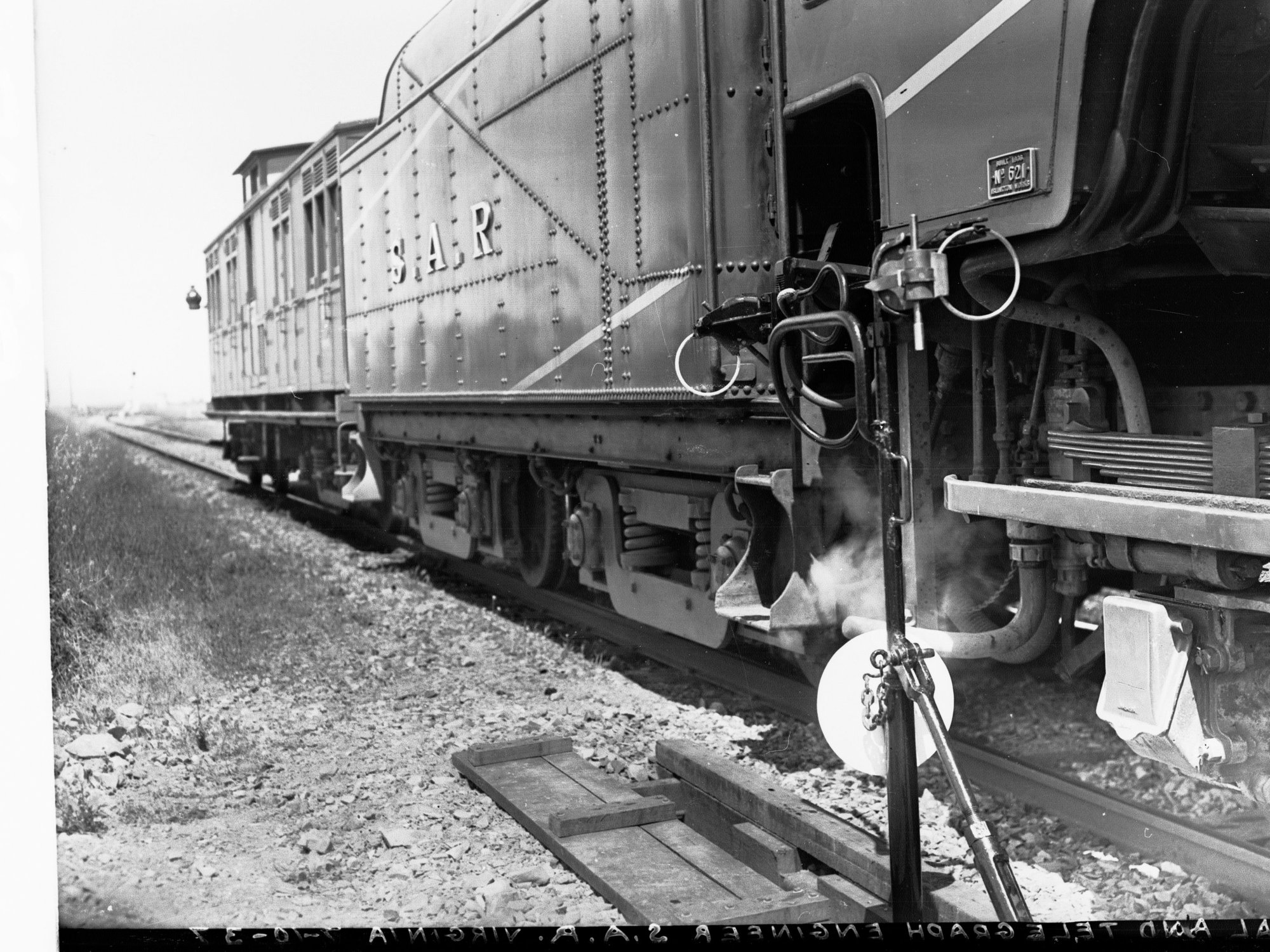 Part of a Locomotive at Virginia
