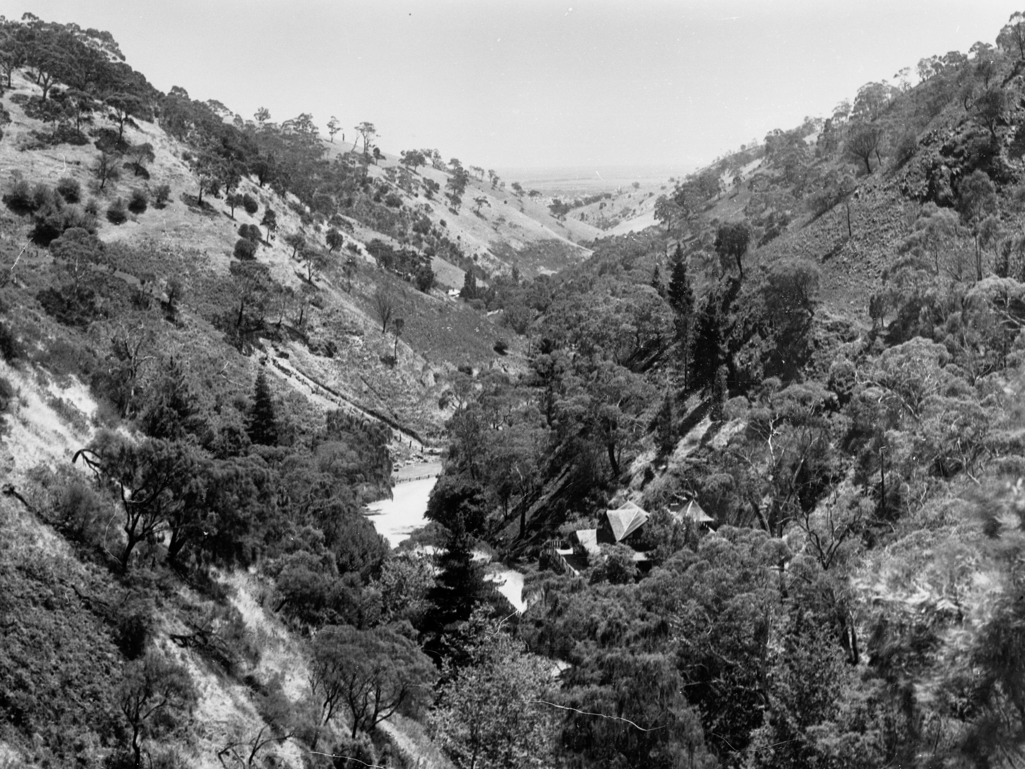 Waterfall Gully Showing Kiosk