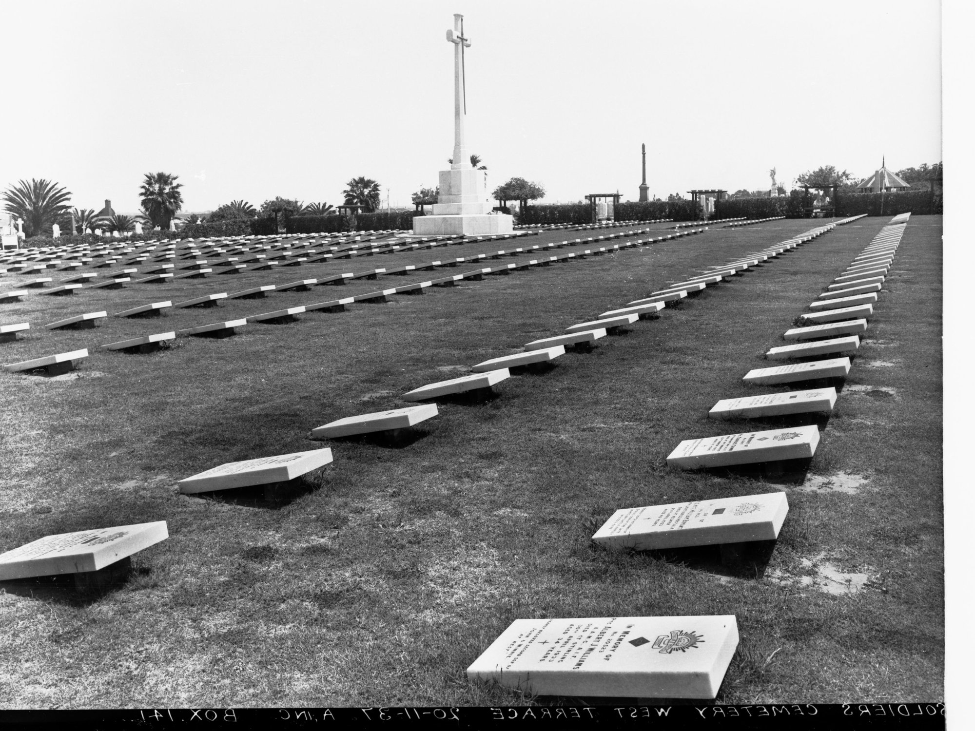 Soldiers Cemetery on West Terrace