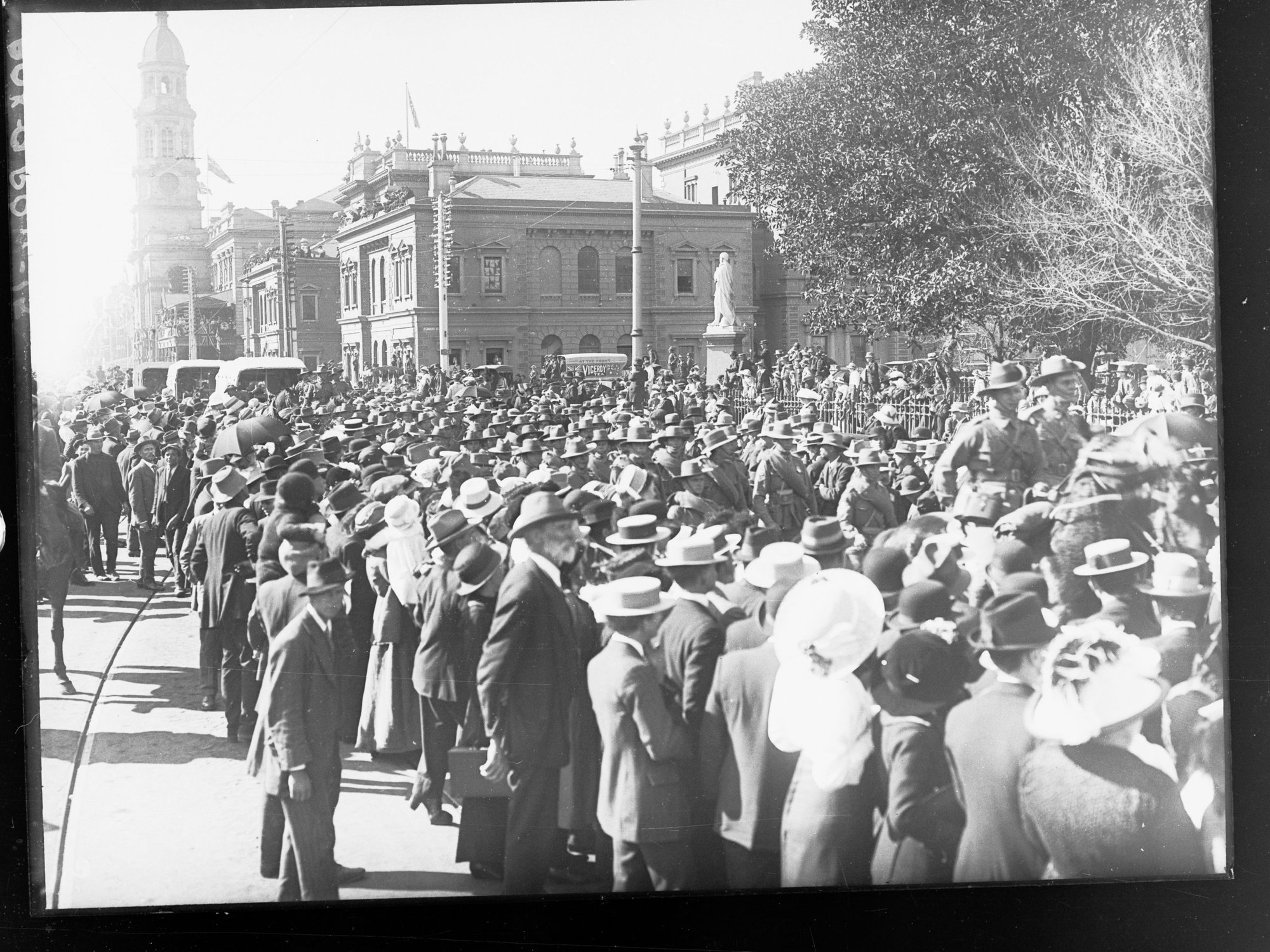 SA Expeditionary Force for World War I in Victoria Square