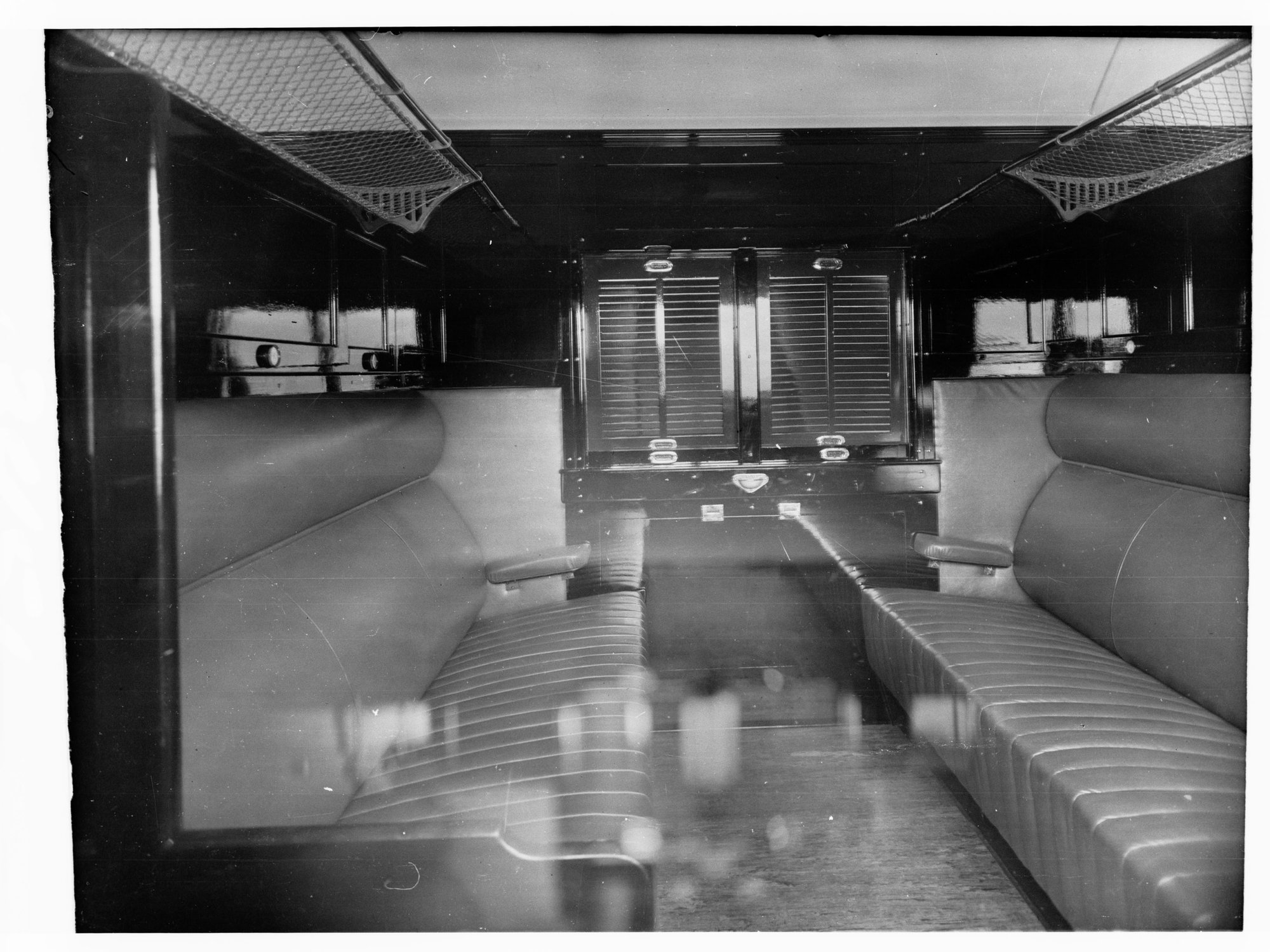 Railway carriage interior