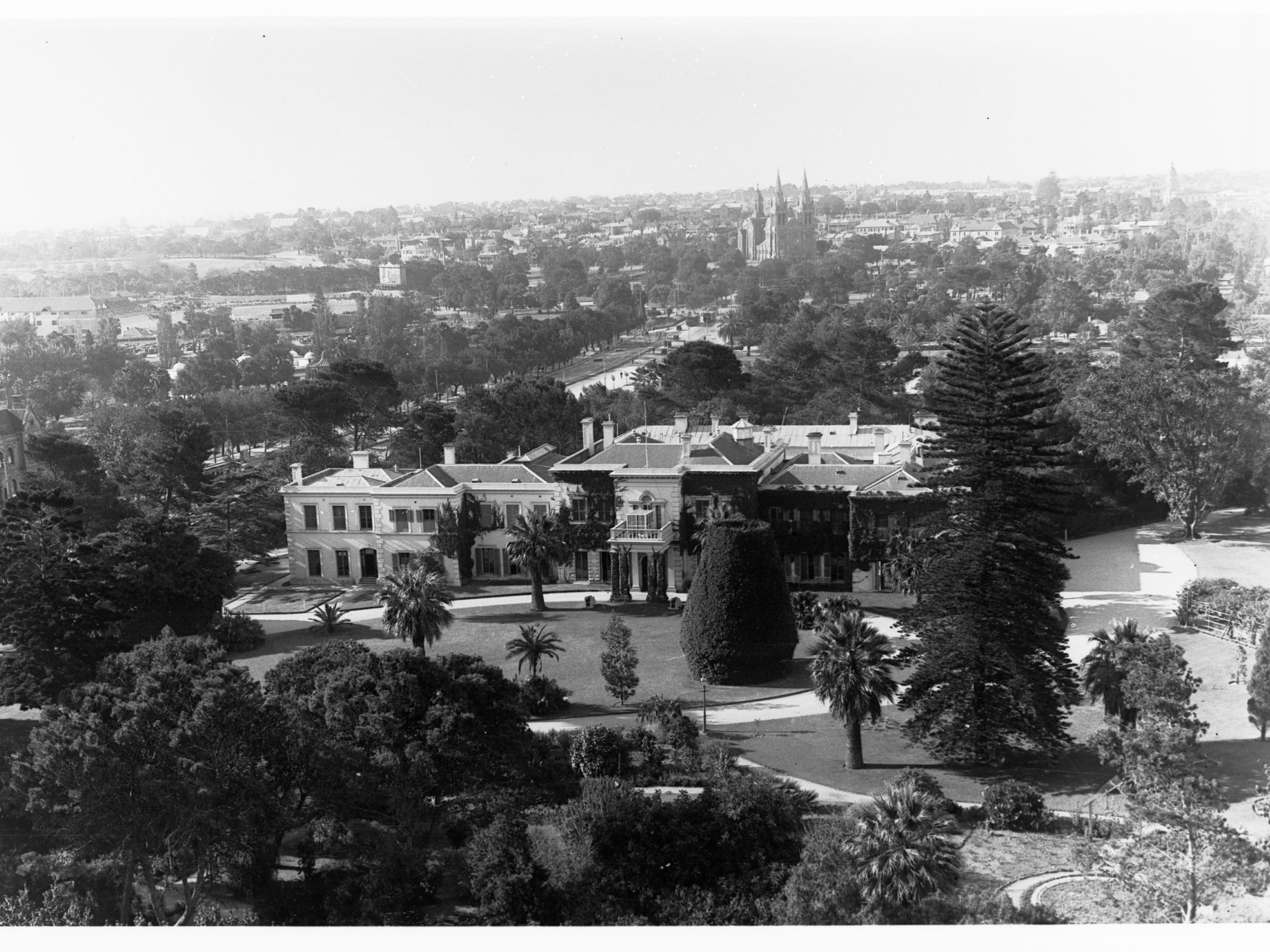 Government House from Liberal Club