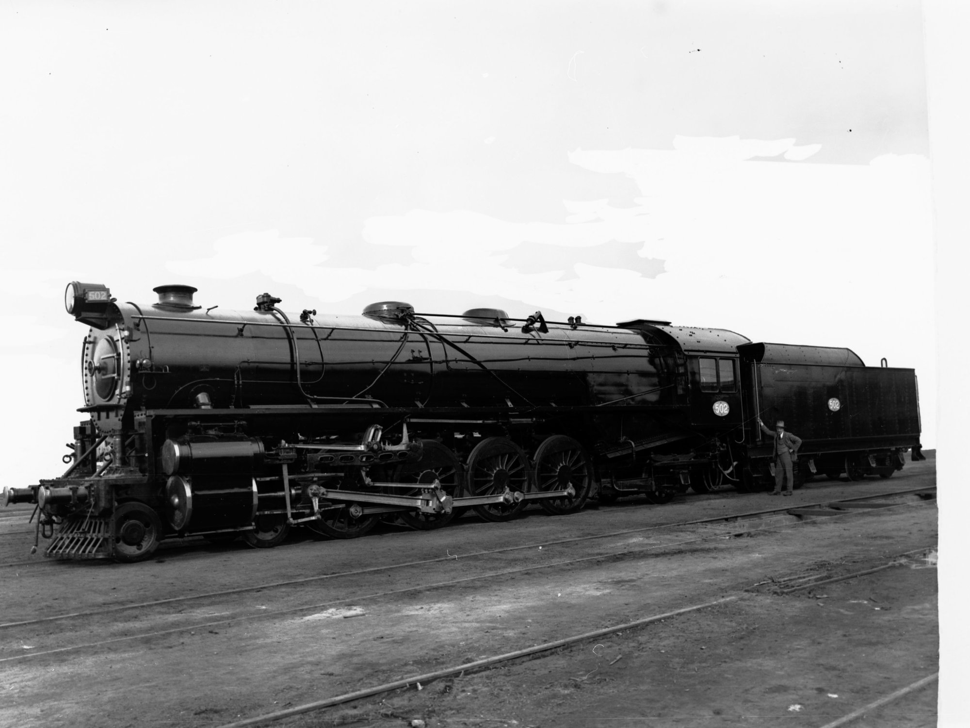 500 Class Mountain Type Locomotive Engine