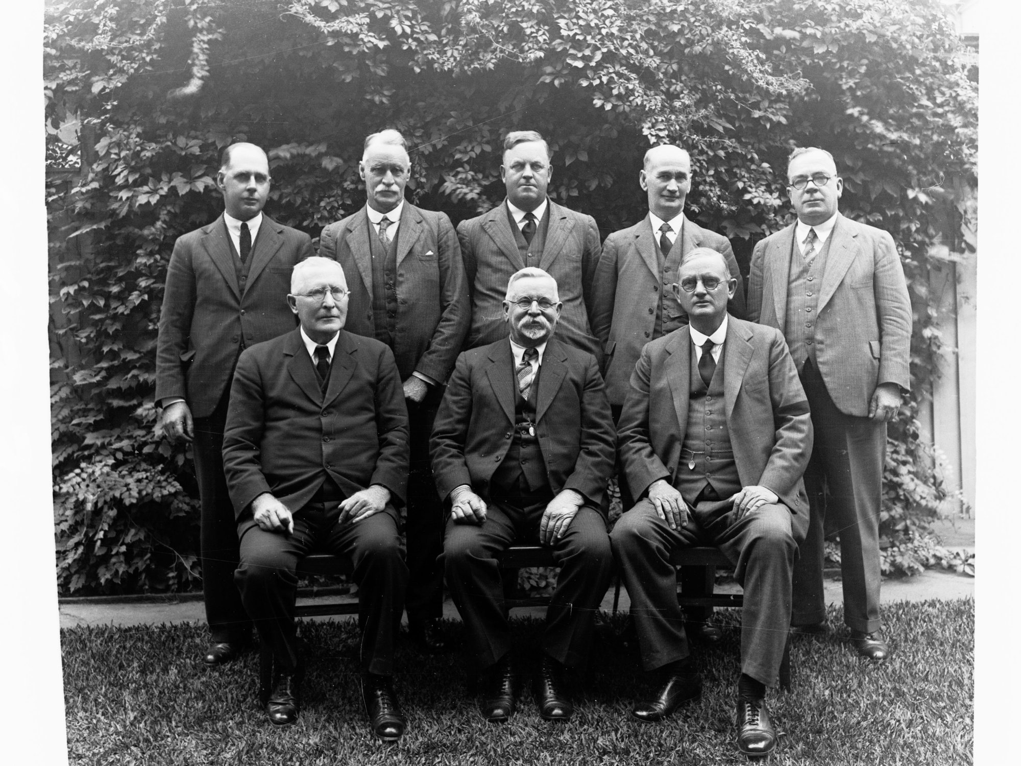 Group of Men from Agricultural Advisory Board
