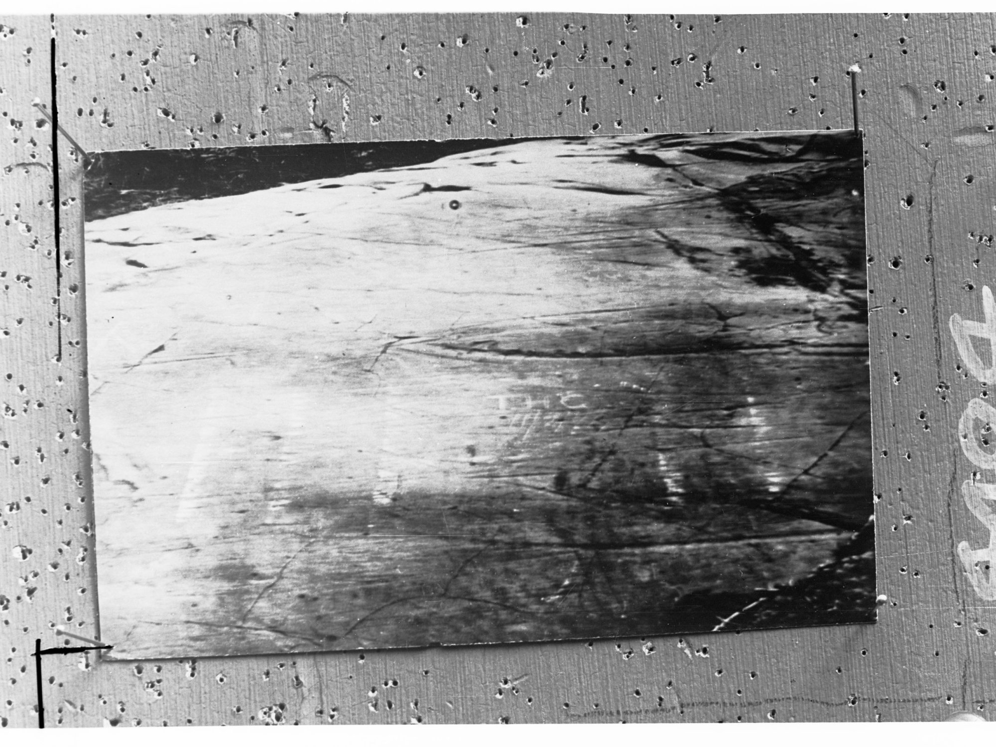 Glacier Marks on Rock Surface