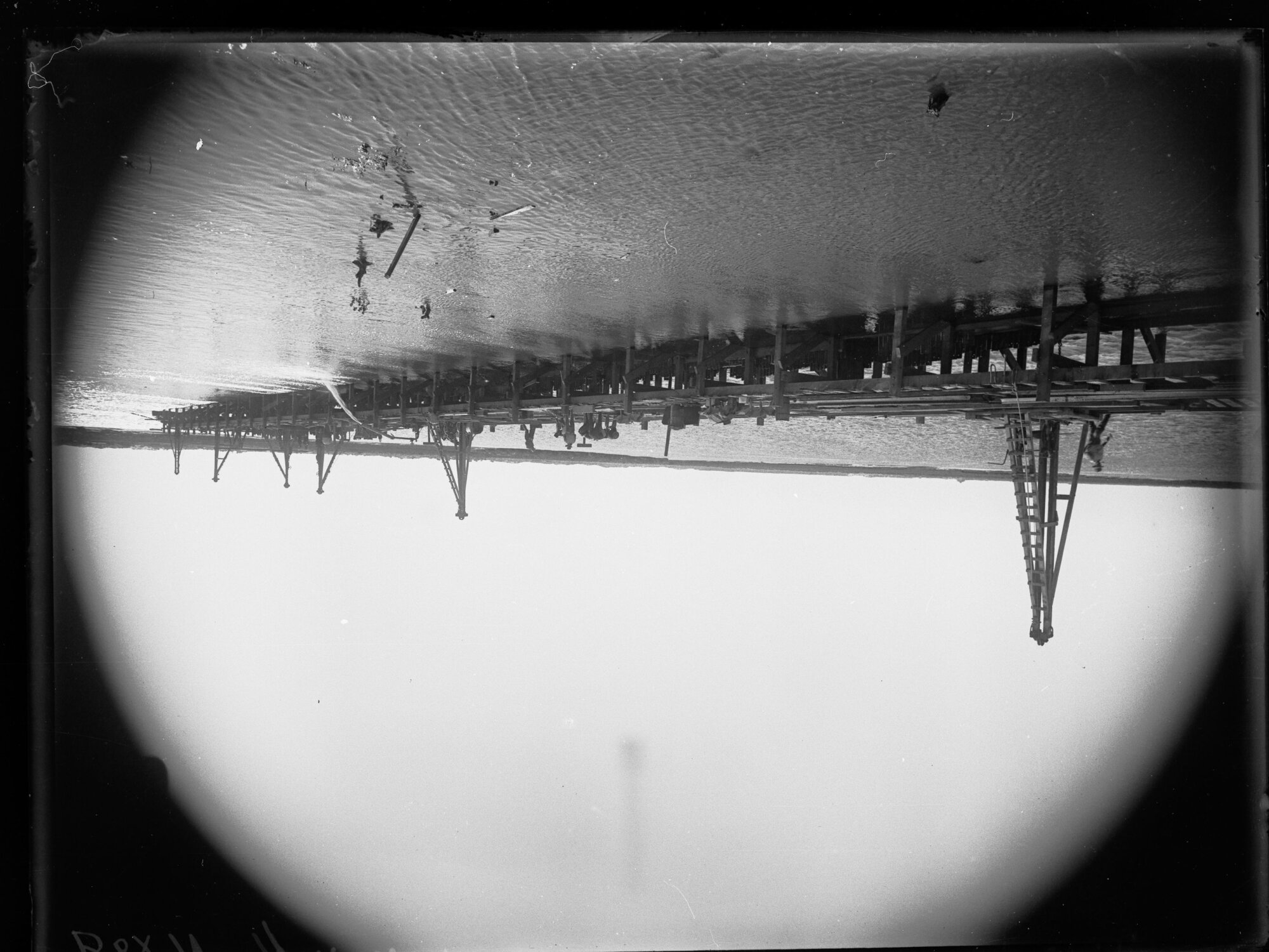 Sewers under construction at Glanville