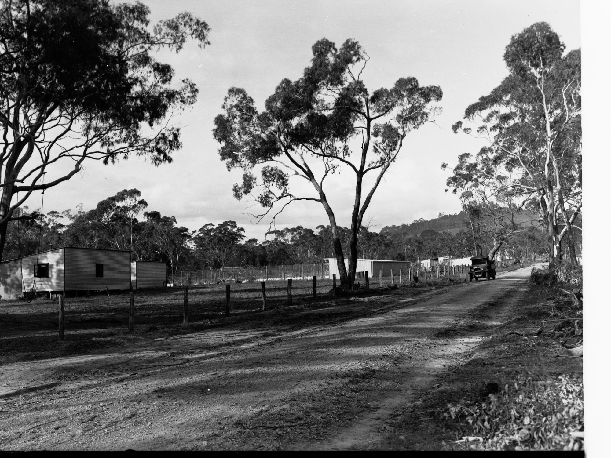 Echunga Poultry Settlement - Automobile on road