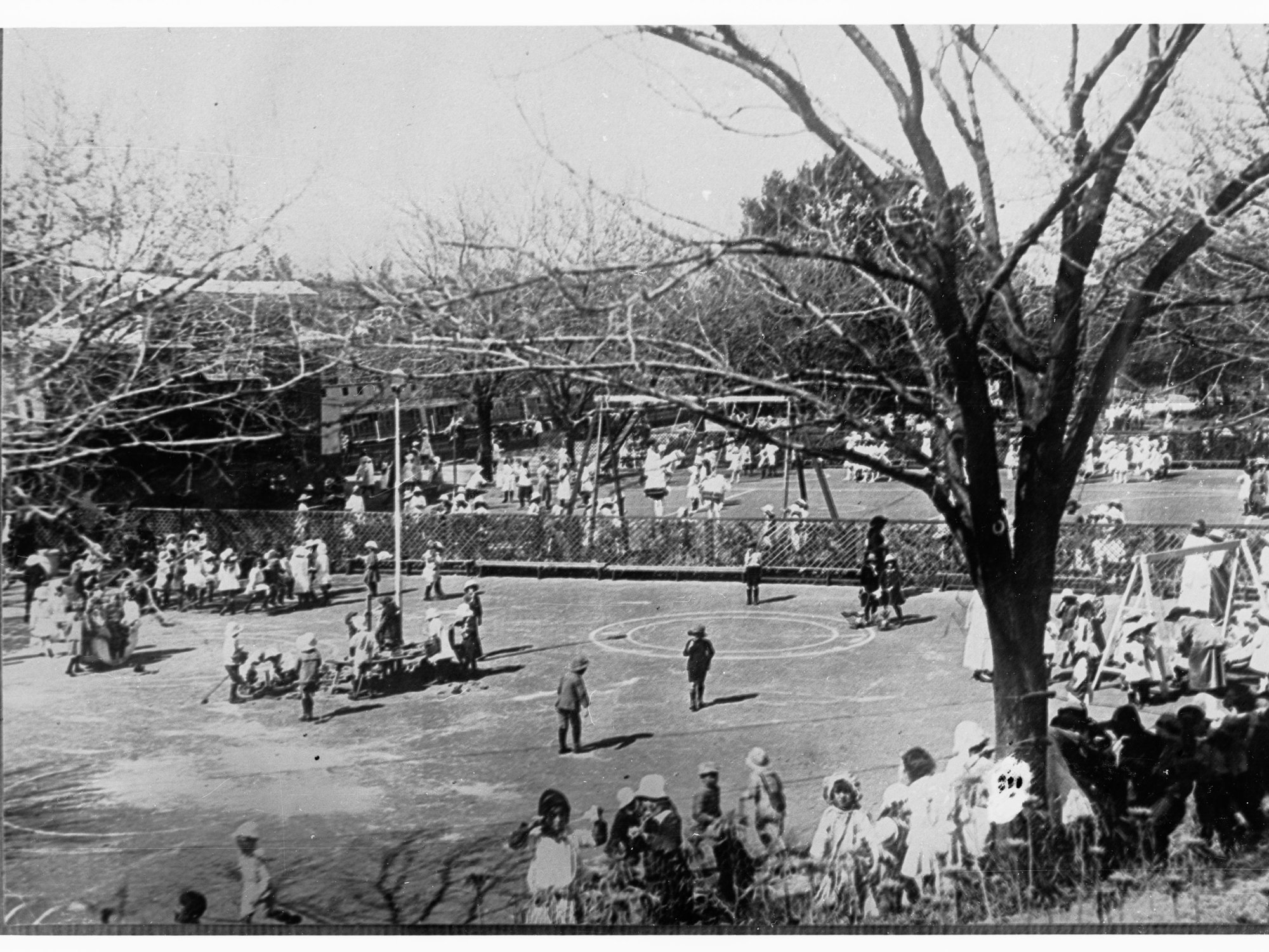Playground in a school