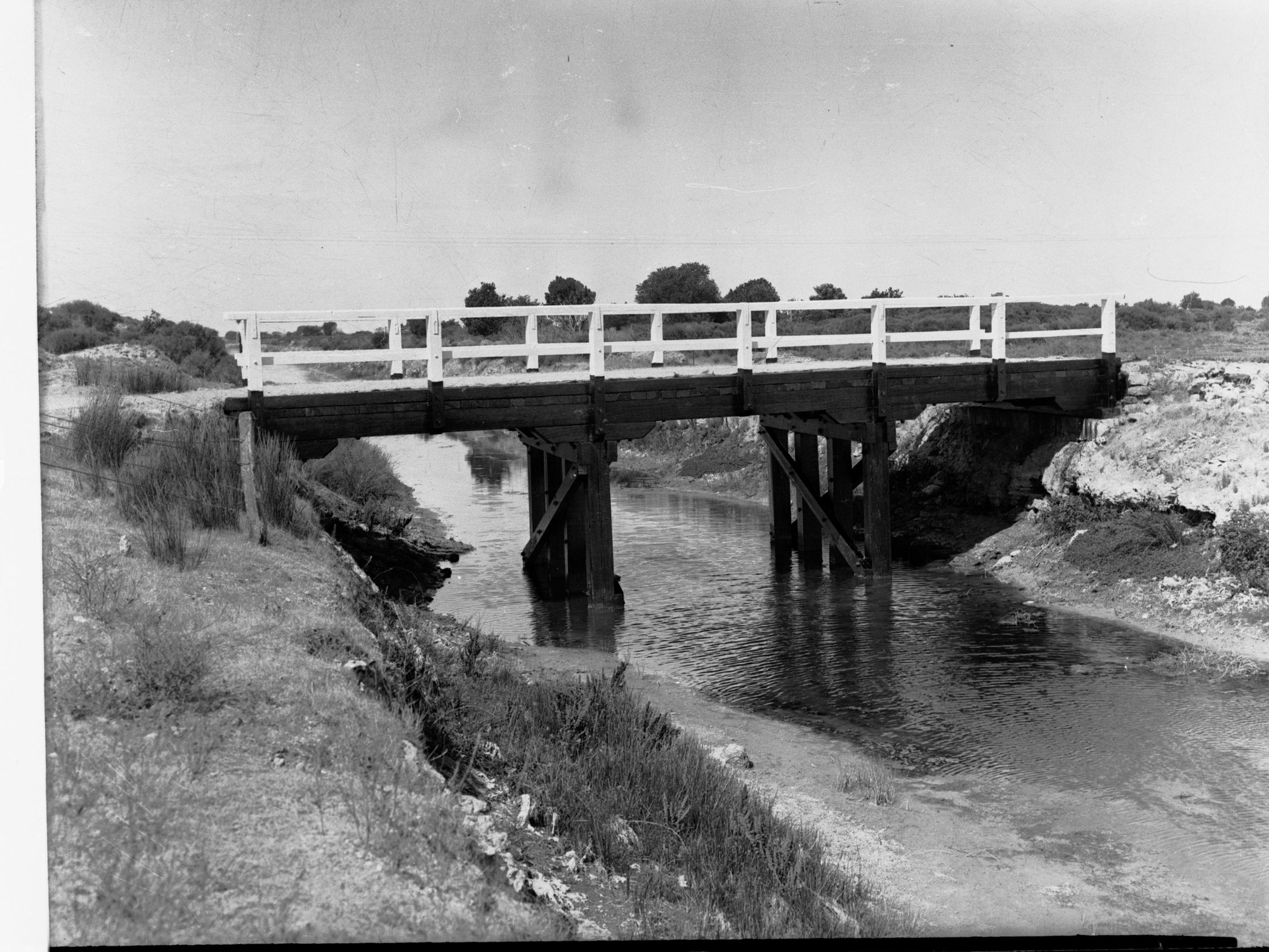 South East Drainage showing bridge
