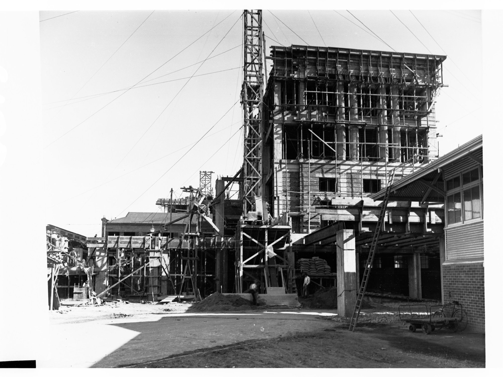 Adelaide Railway Station Under Construction