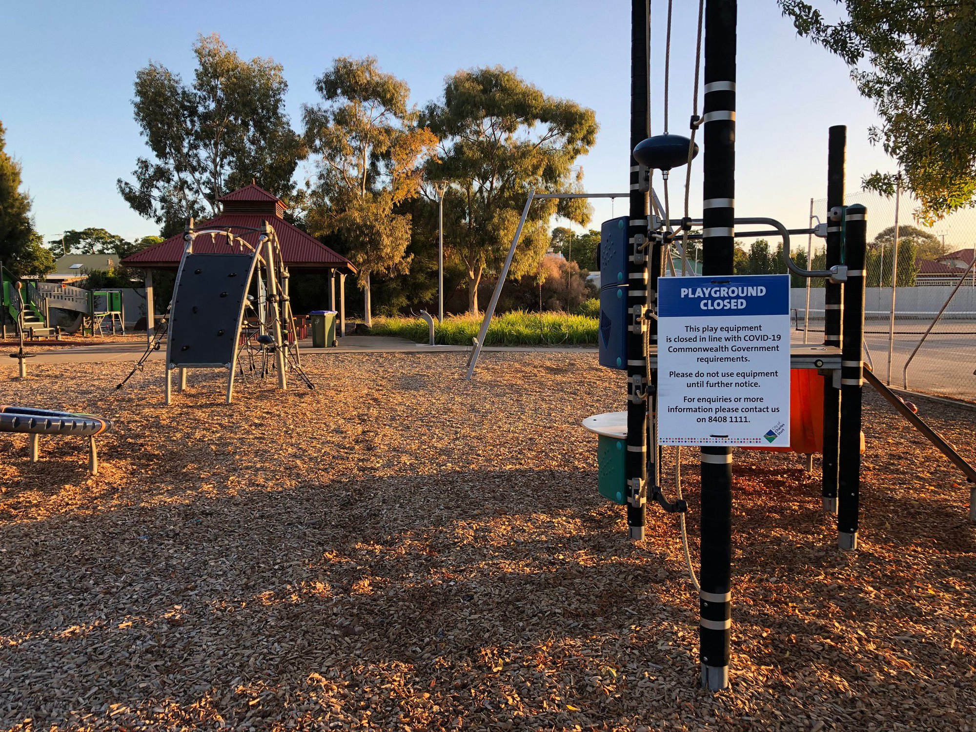 Playground Closed