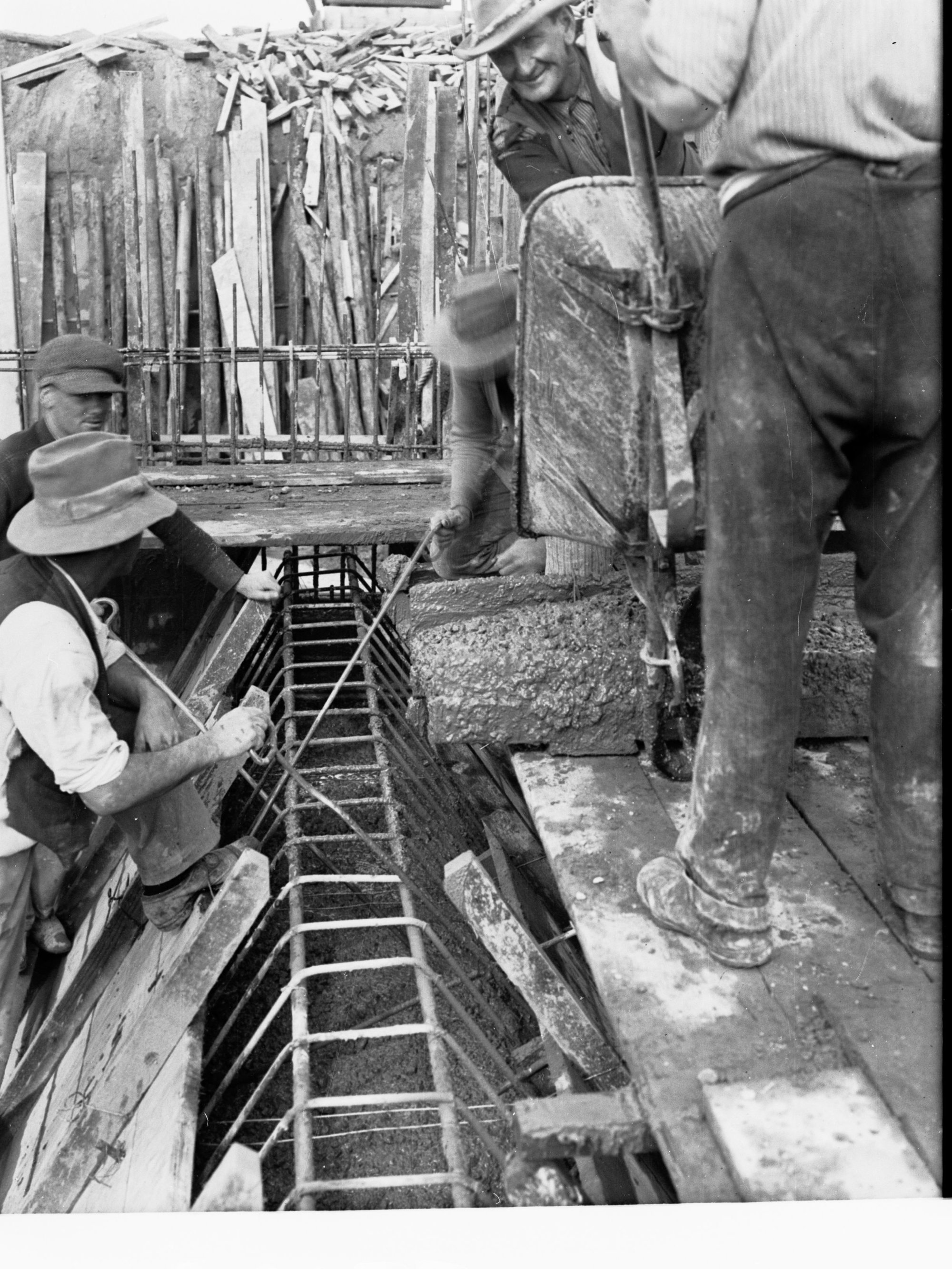 Port Adelaide Sewers Treatment Works Men Working