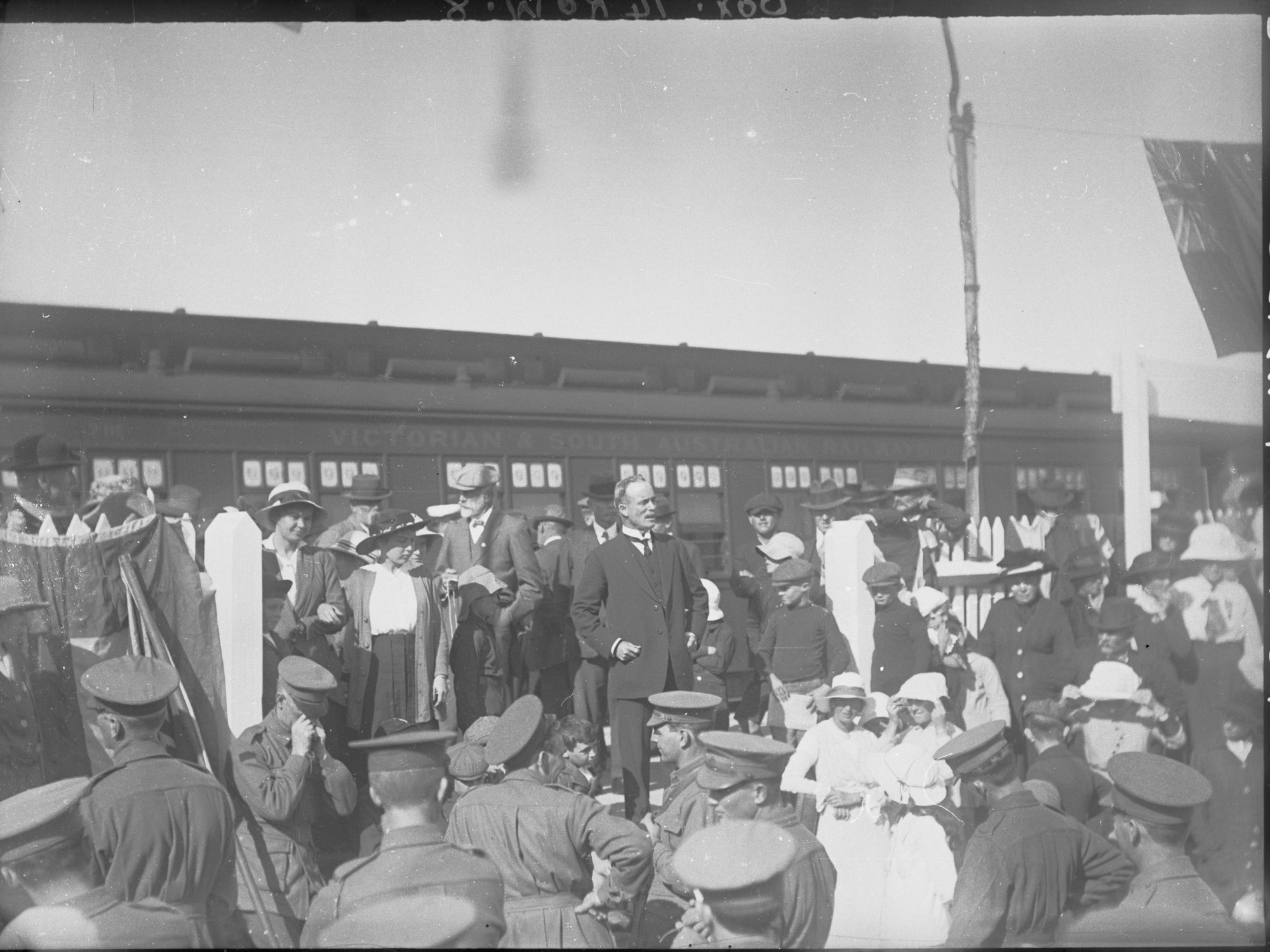 South Australian Recruiting tour, recruiting at Nairne