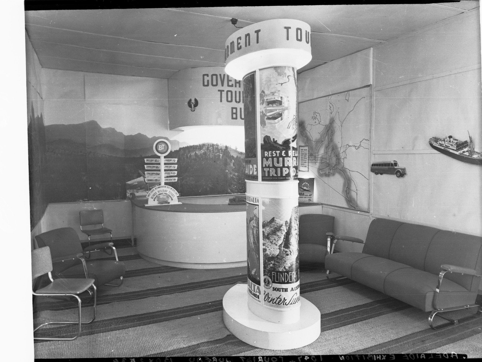 Adelaide Exhibition - Tourist Bureau Display