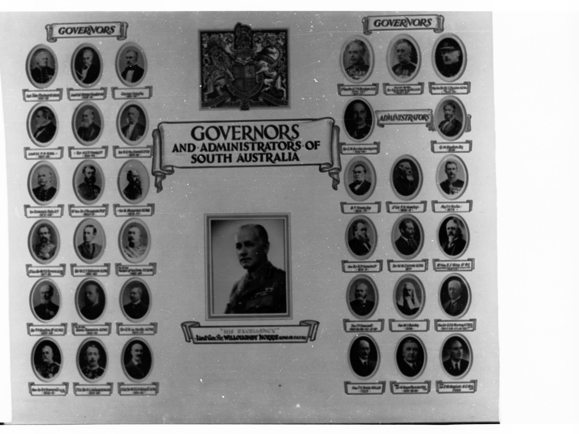 Govenors and Administrators of South Australia