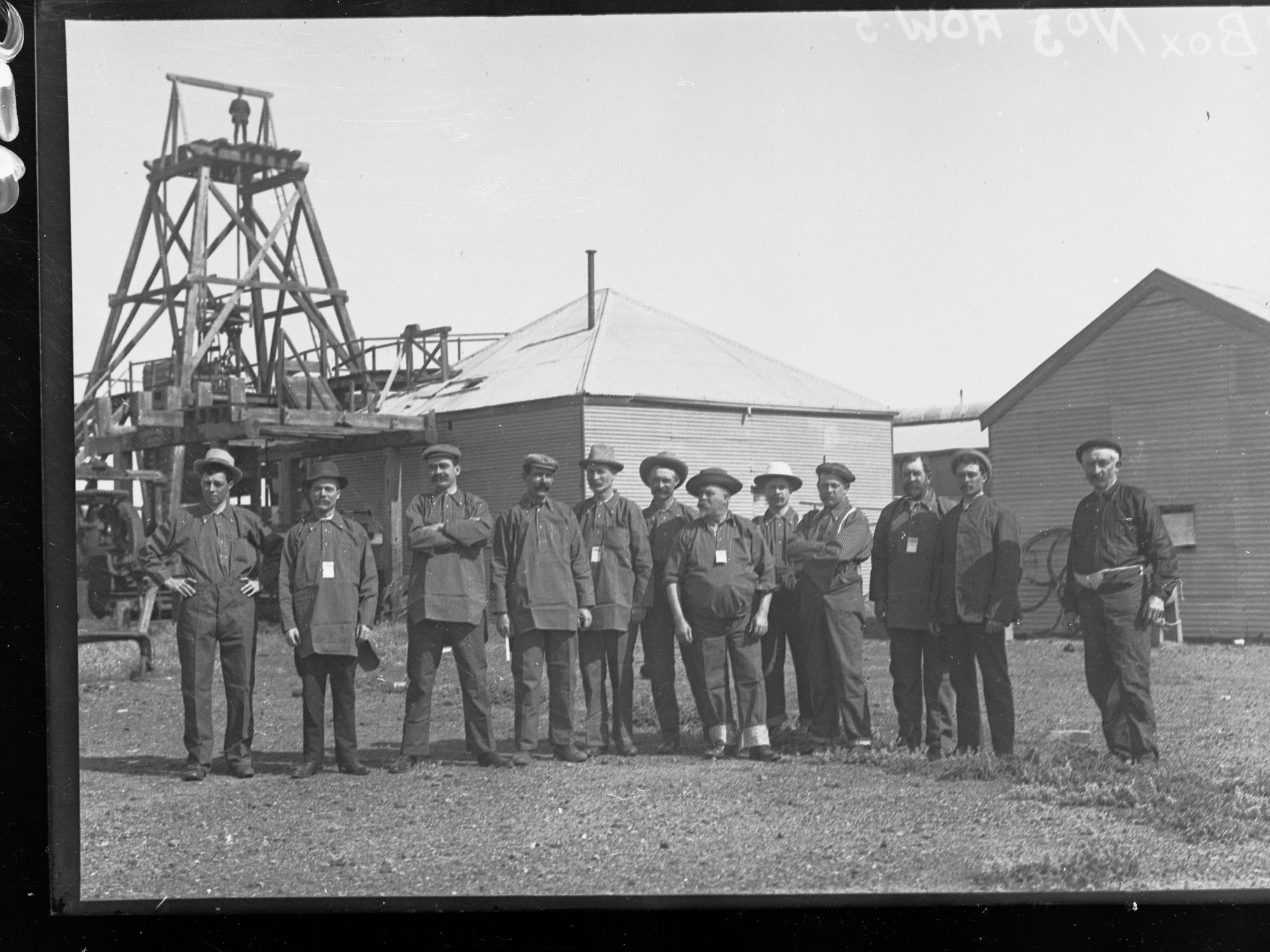 Leigh Creek Coal Mine -inspection of Leigh Creek coalfield by parliamentary party. August 1913