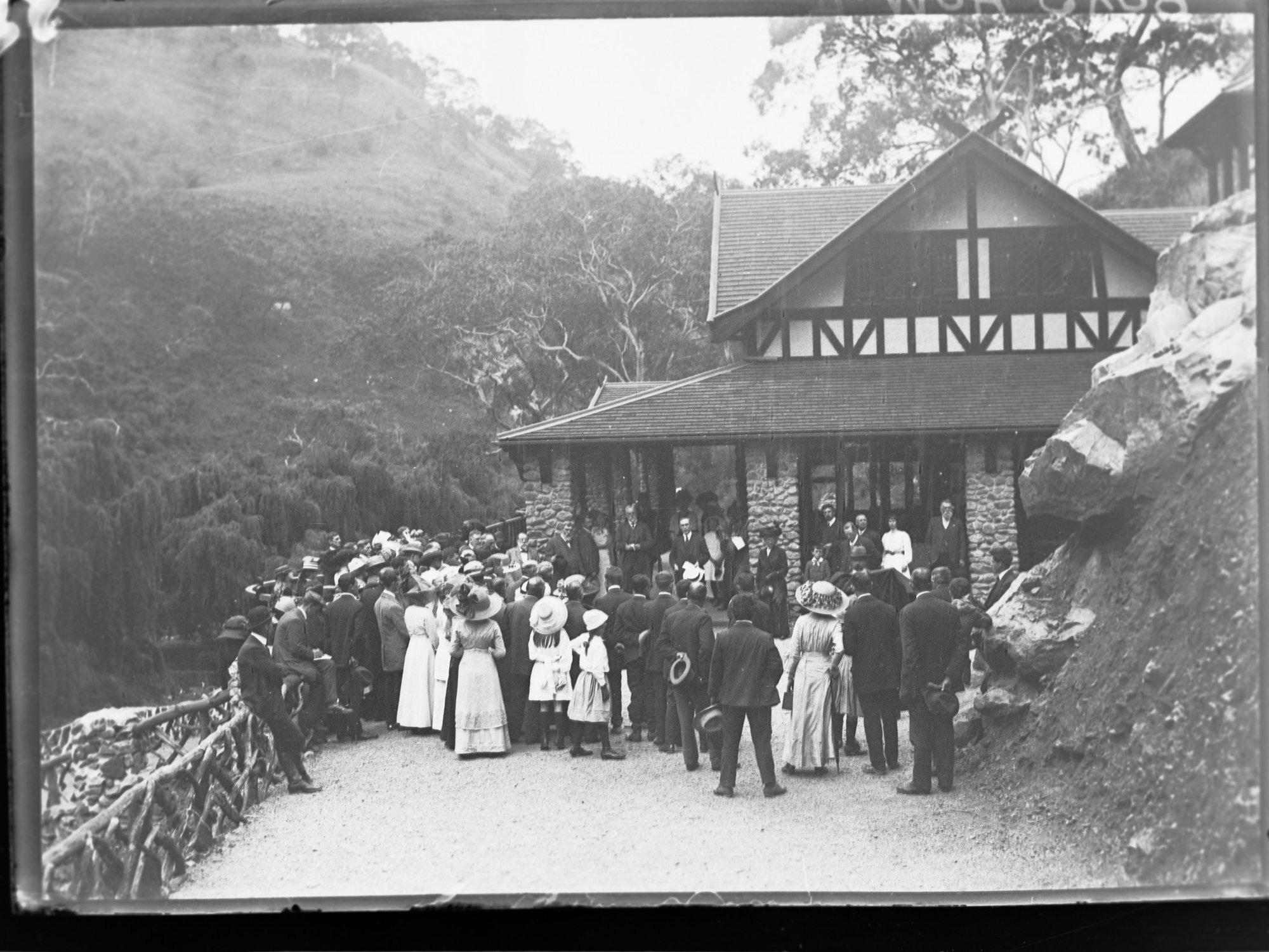 Opening of Waterfall Gully Kiosk, 1912