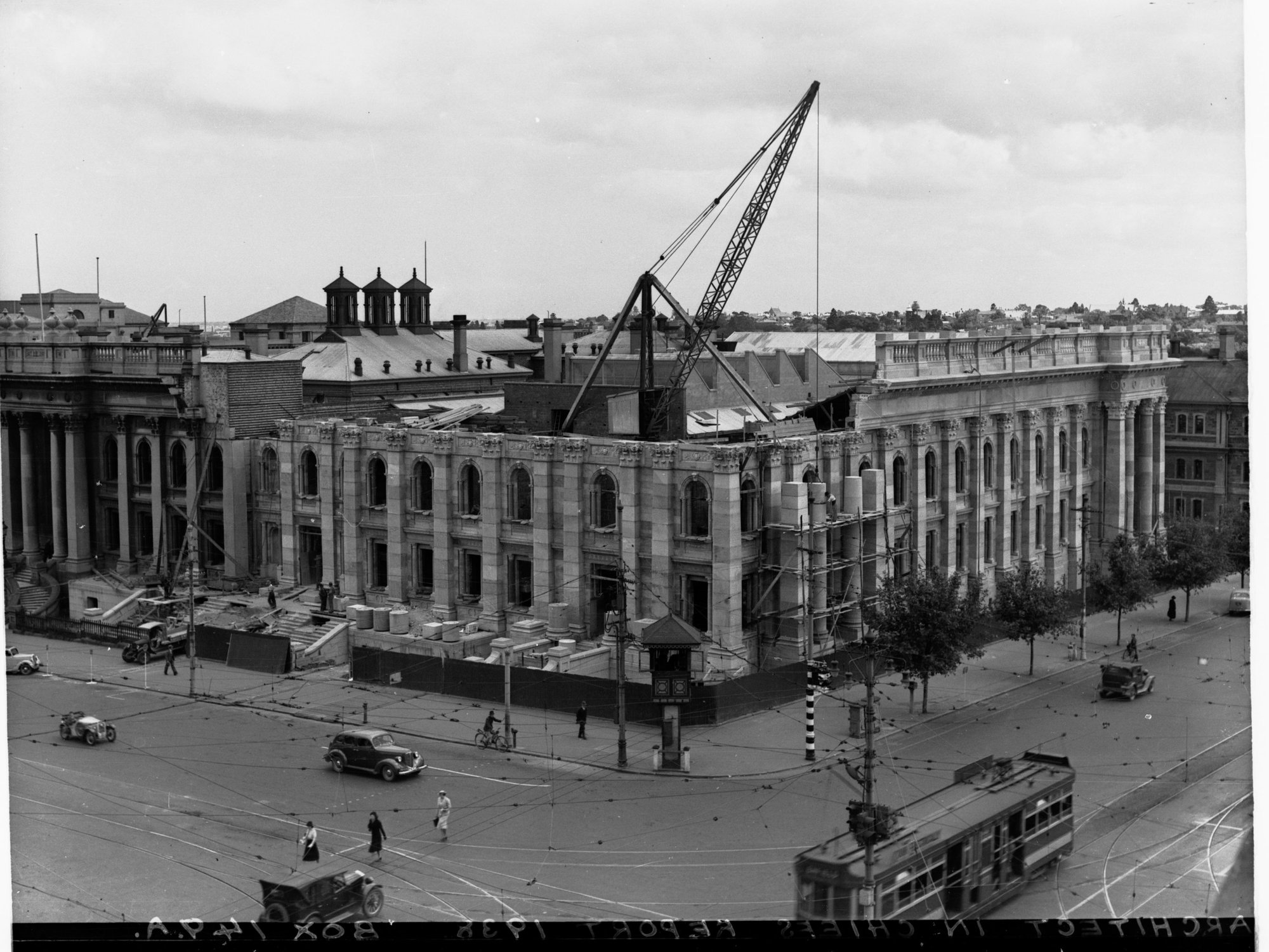 Parliament House Under Construction