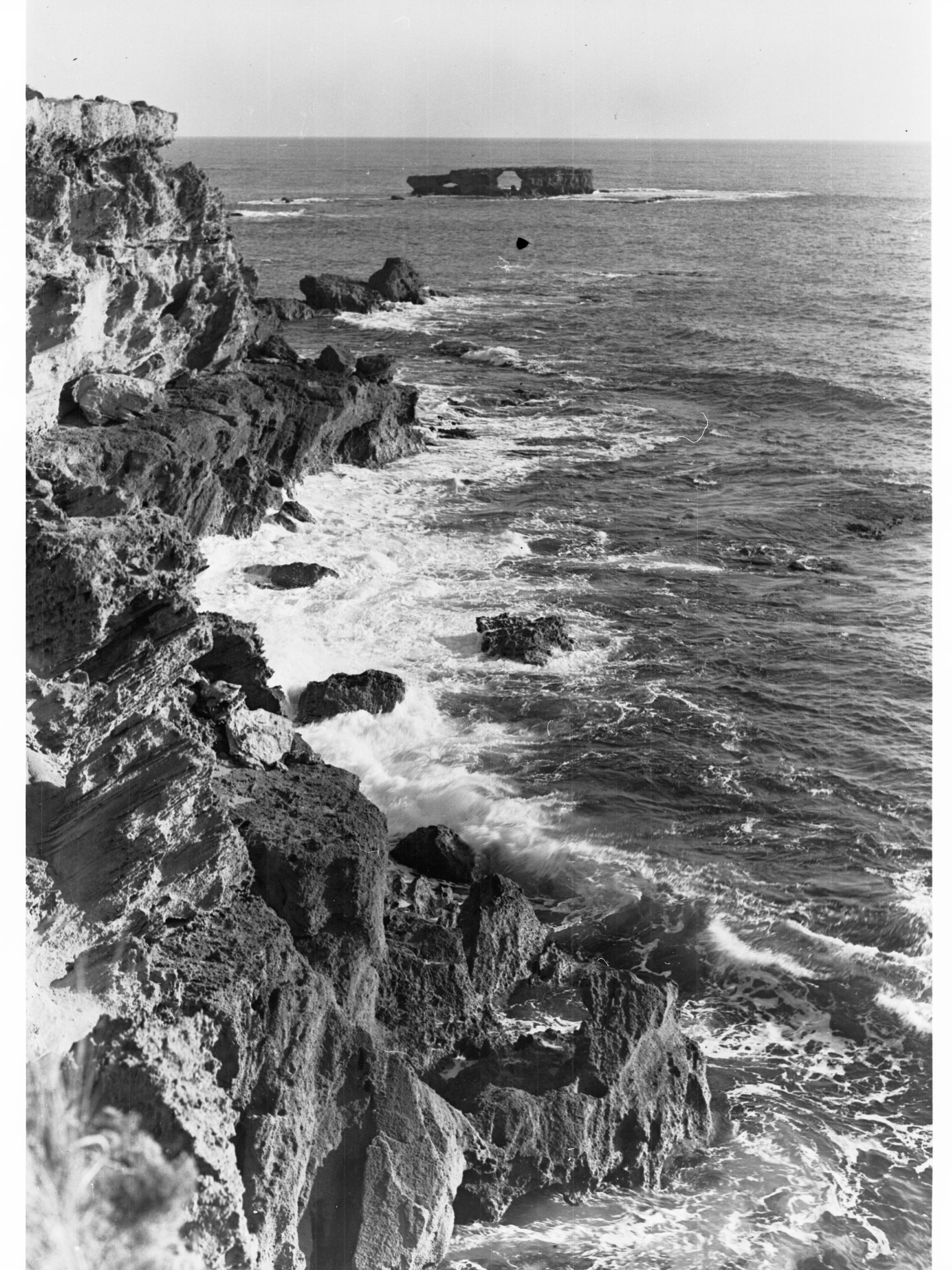 Robe Showing Rocky Cove and Sea