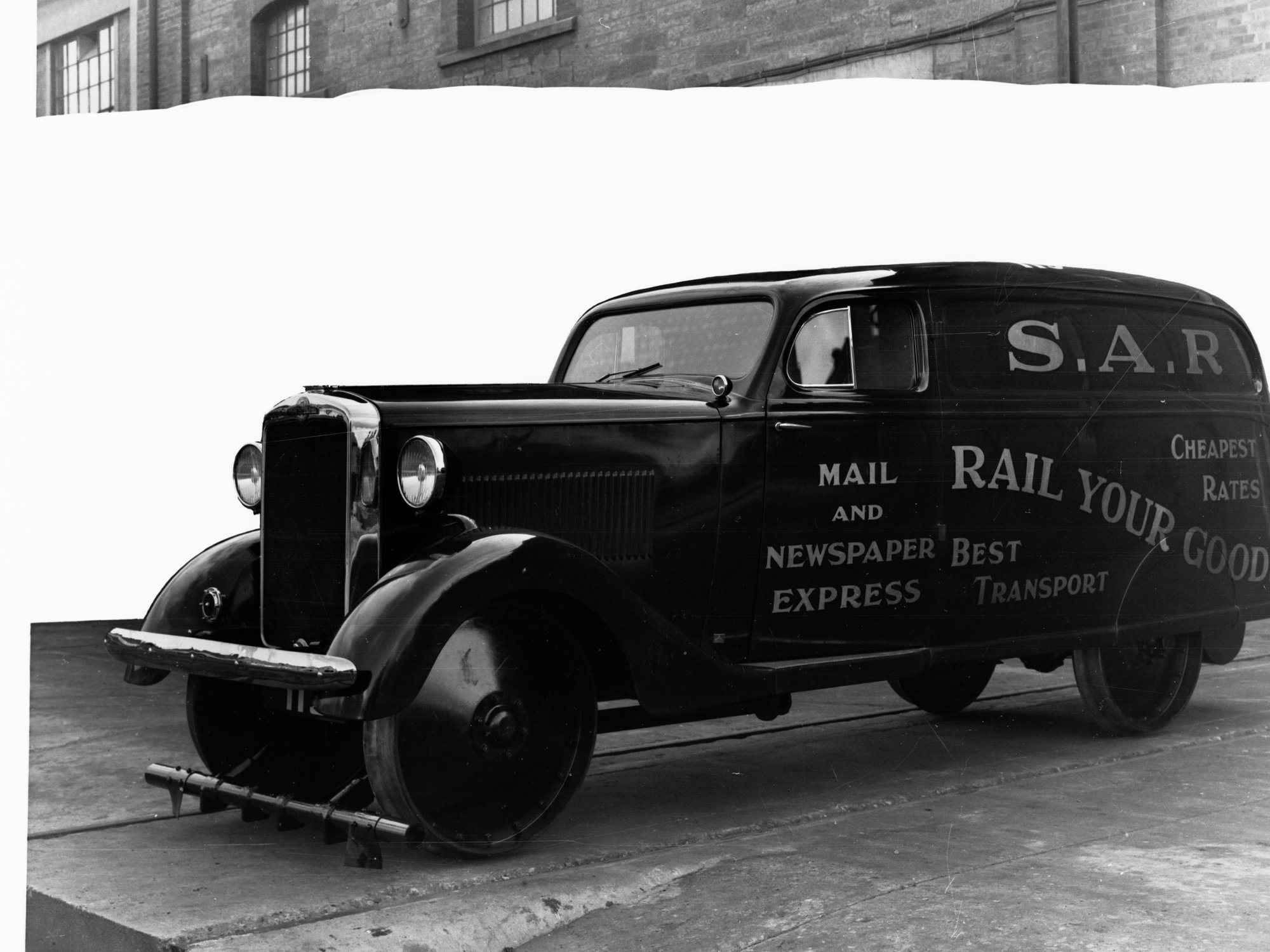 South Australian Railways Mail and Newspaper Express Van