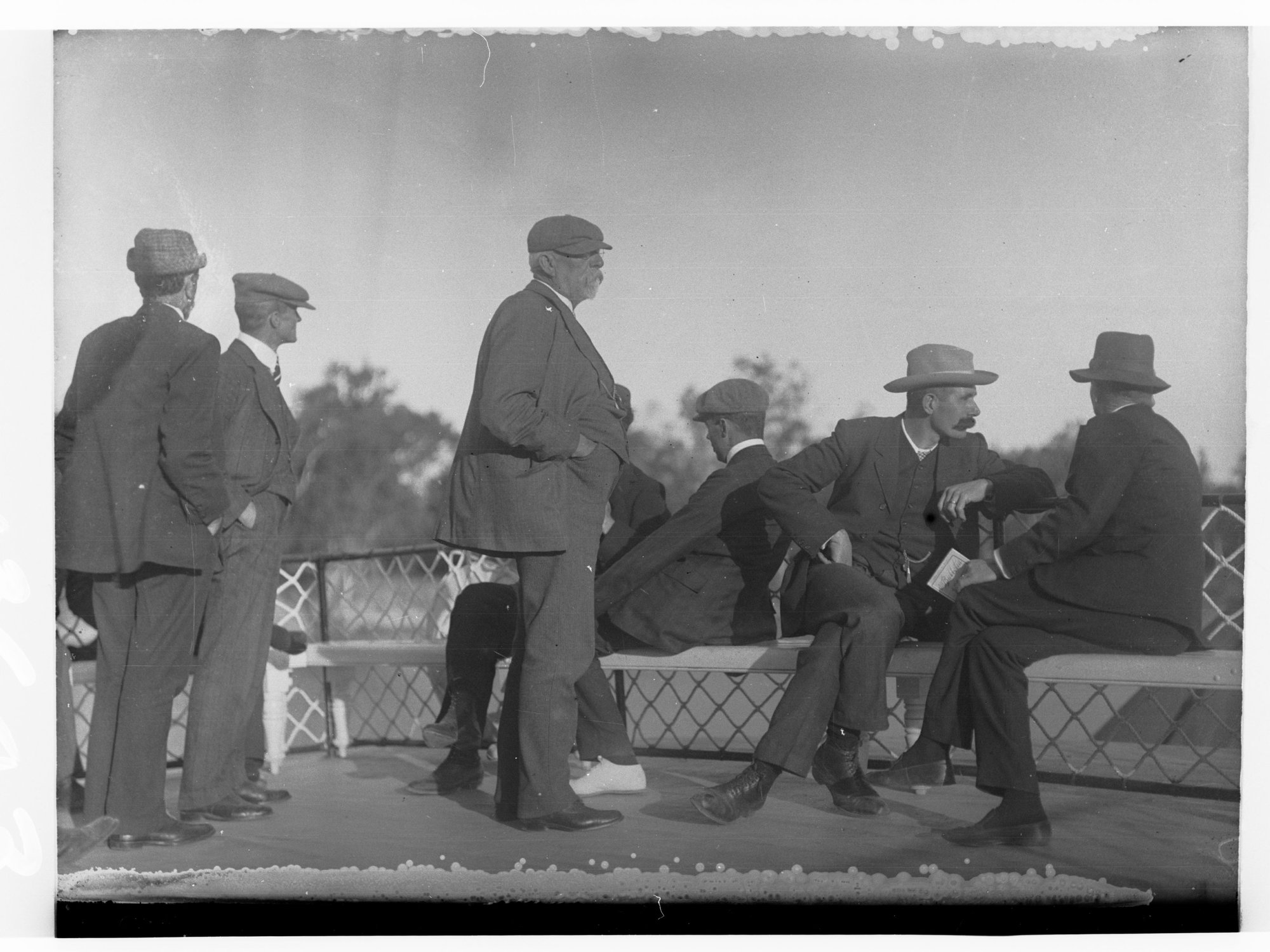 Members of Parliament on Paddlesteamer the Marion
