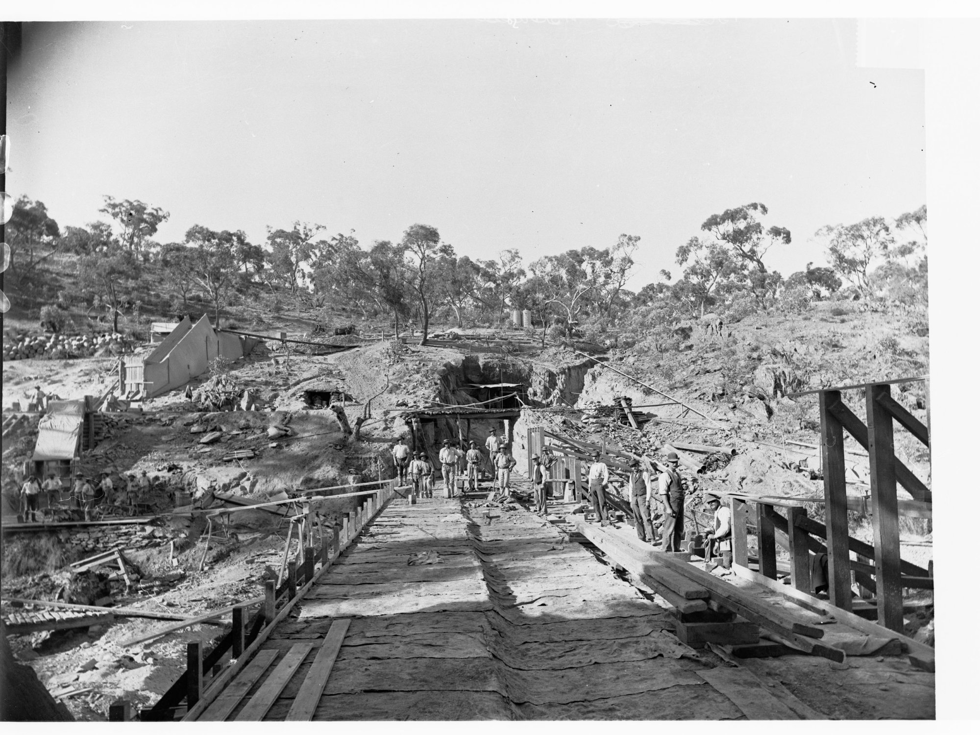 Construction of Barossa Waterworks