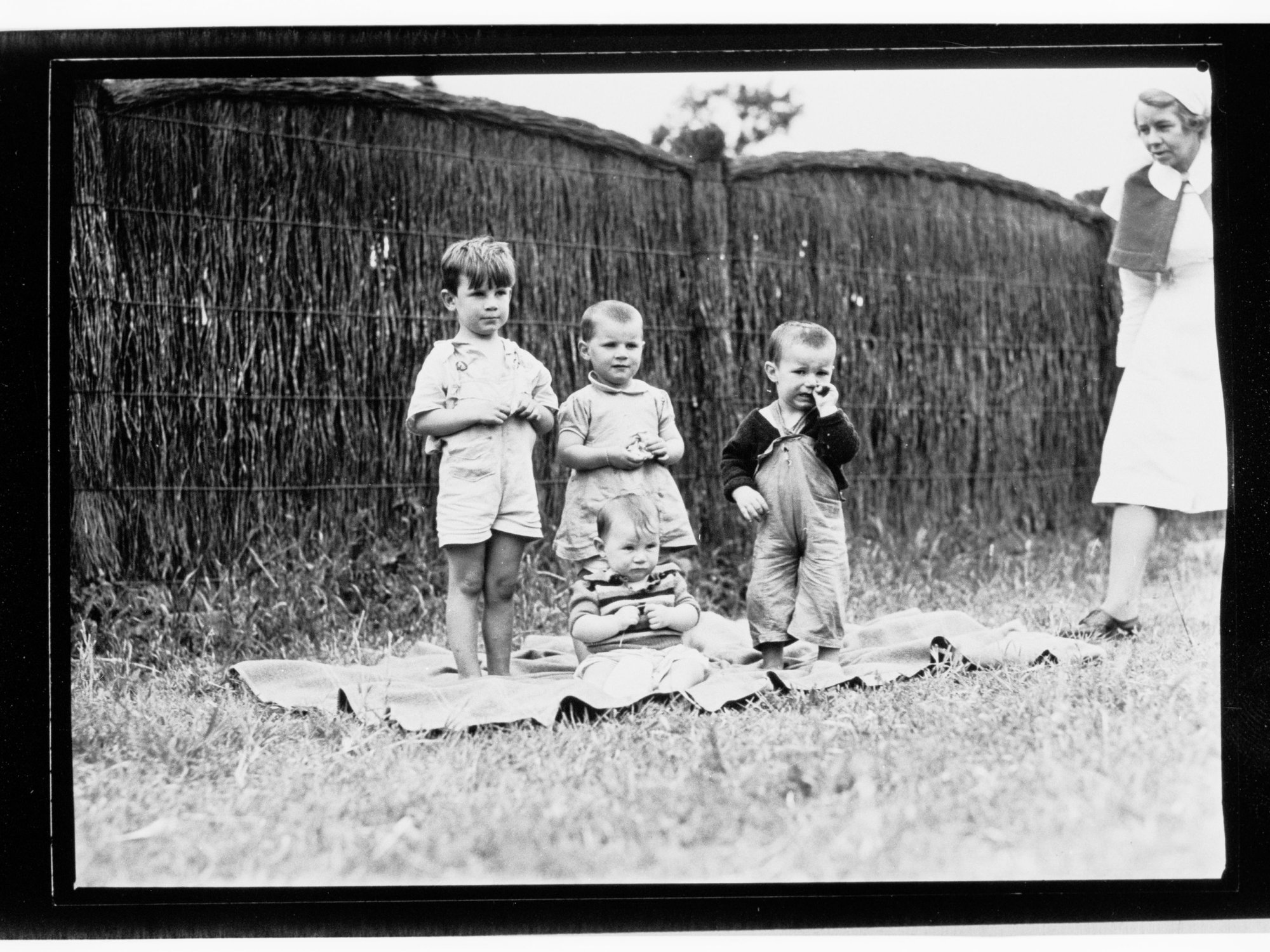 Child Welfare Department,  four small children